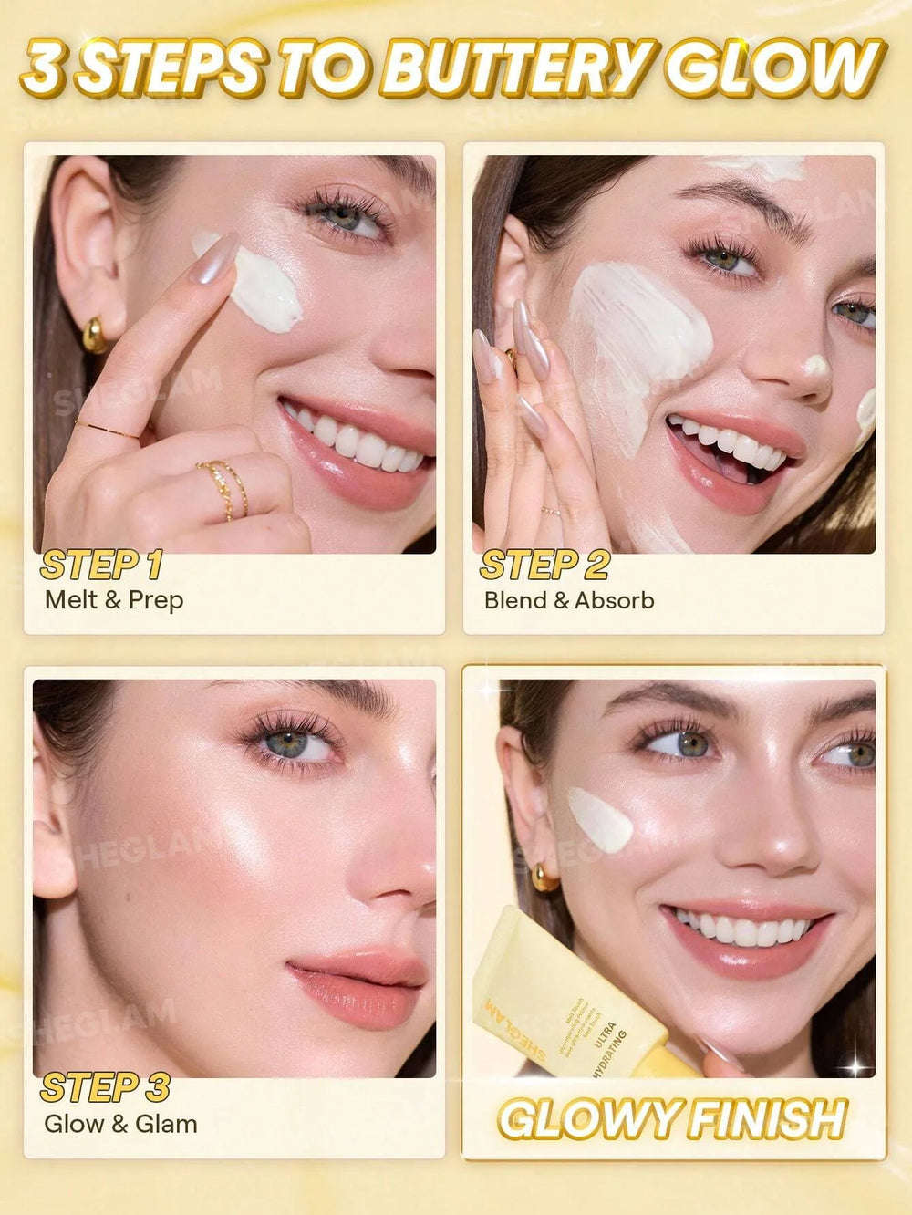 Sheglam Butter Glow Melt Touch Ultra Hydrating Primer 30g