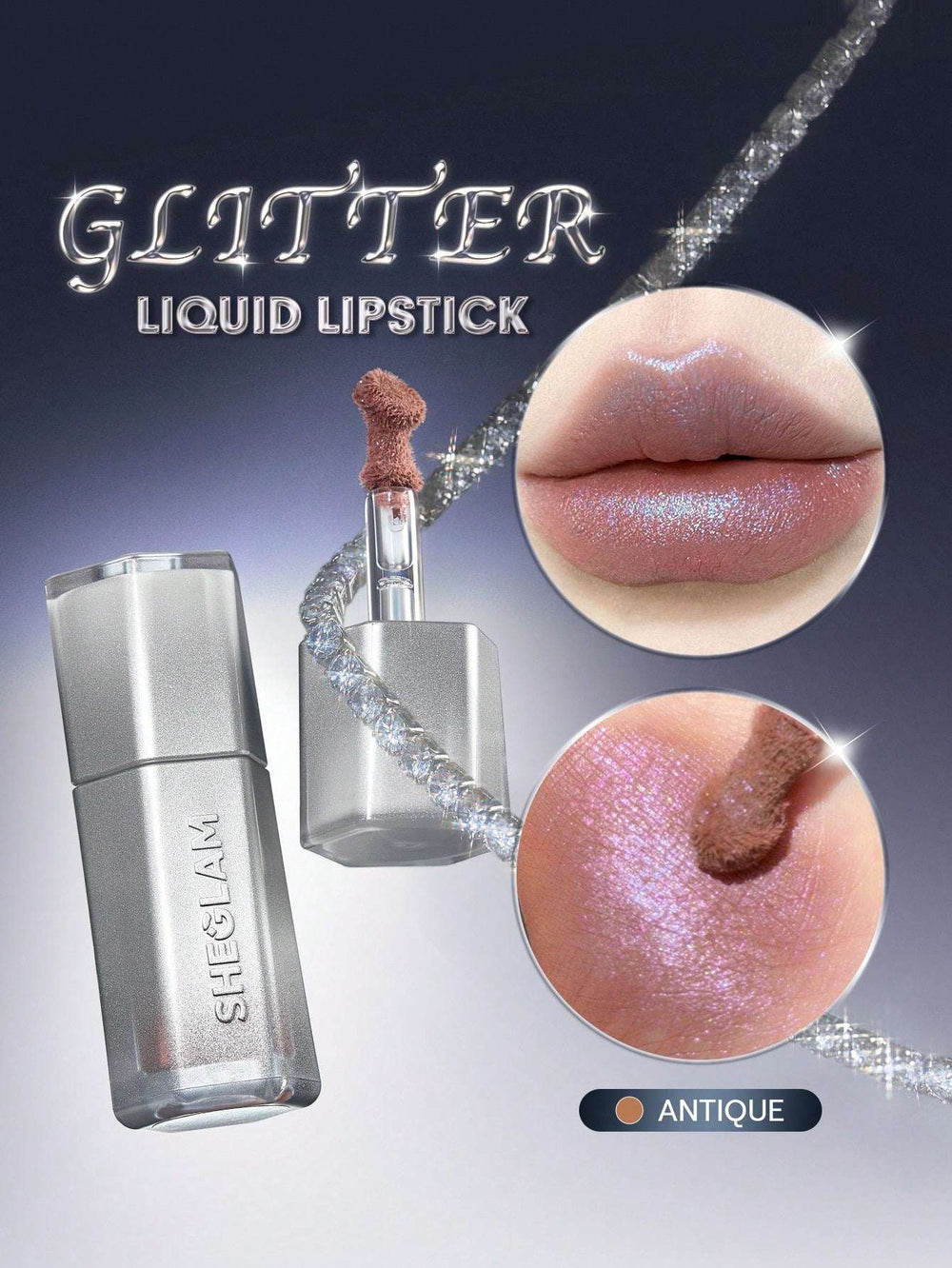 SHEGLAM Glitter Whip Liquid Lipstick