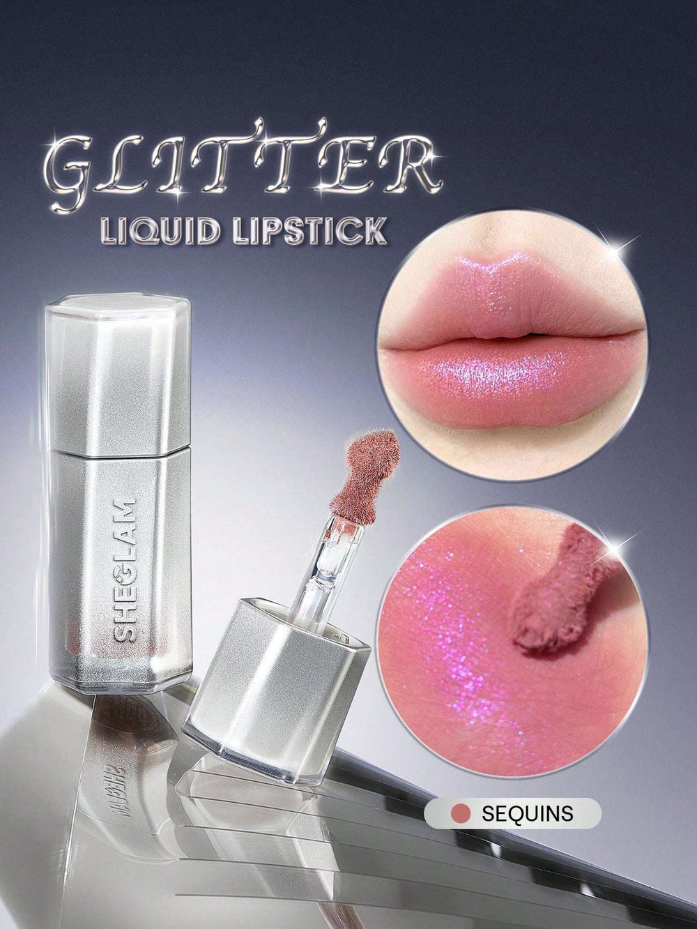 SHEGLAM Glitter Whip Liquid Lipstick