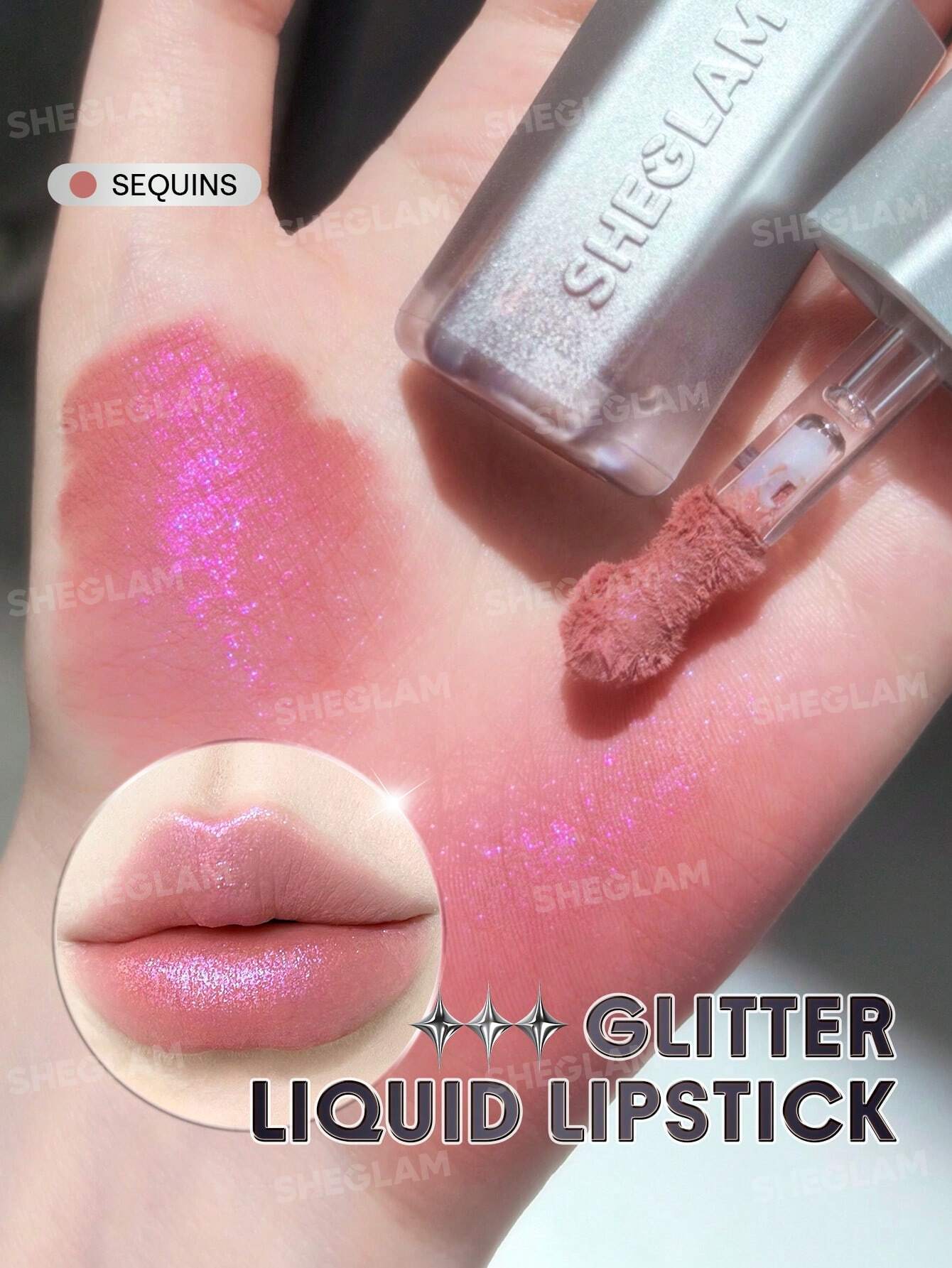 SHEGLAM Glitter Whip Liquid Lipstick