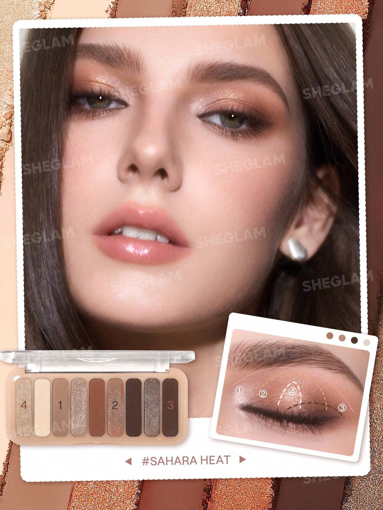 sheglam Eyeshadow Palette 9 color