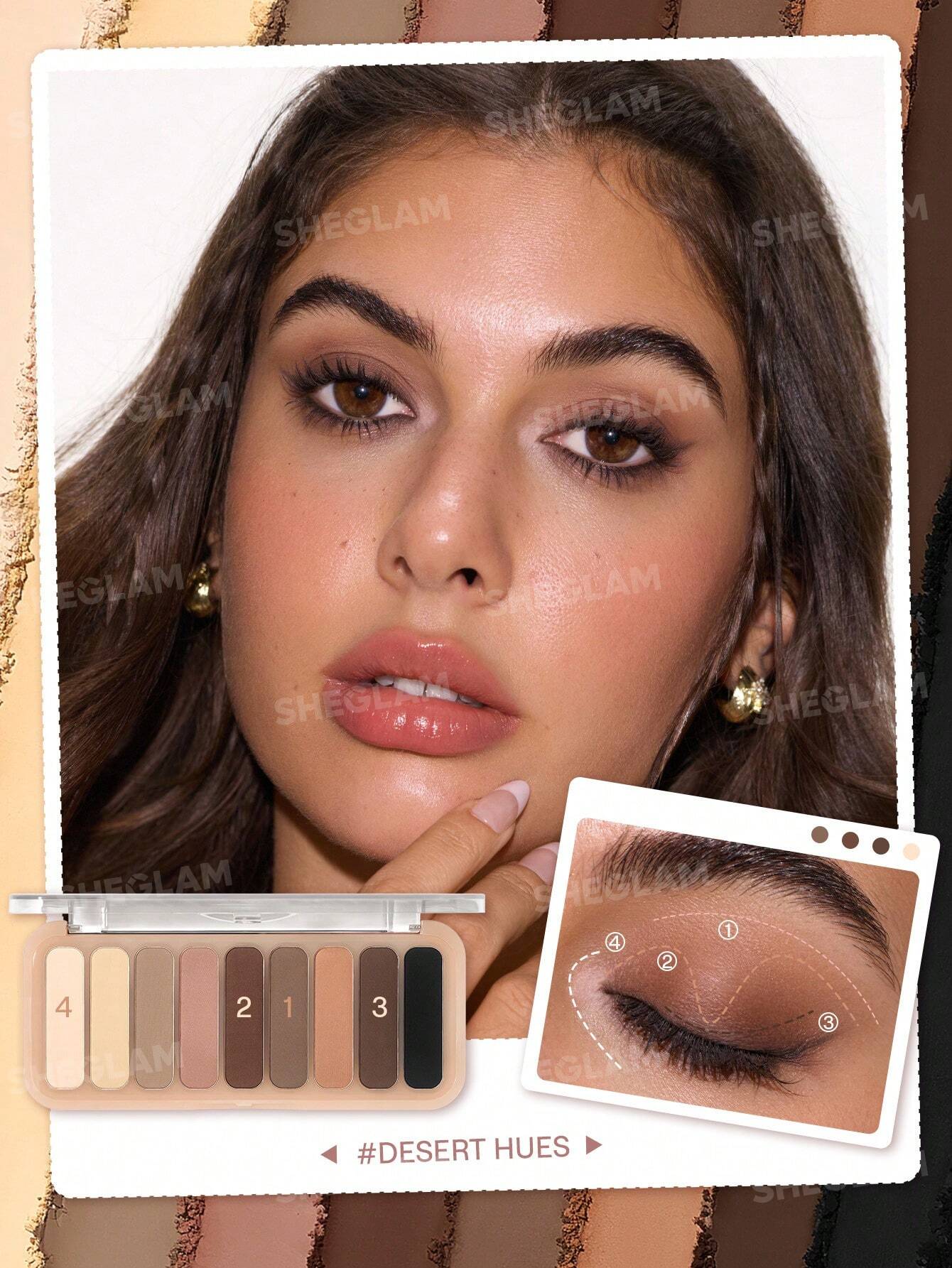 sheglam Eyeshadow Palette 9 color