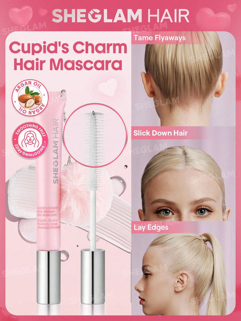 Sheglam hair cupids charm style keeper hair mascara 10ml