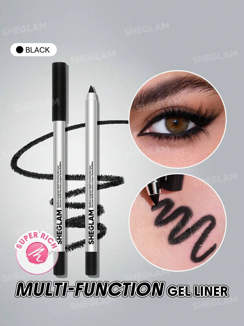 sheglam Boldline Eyeliner Gel