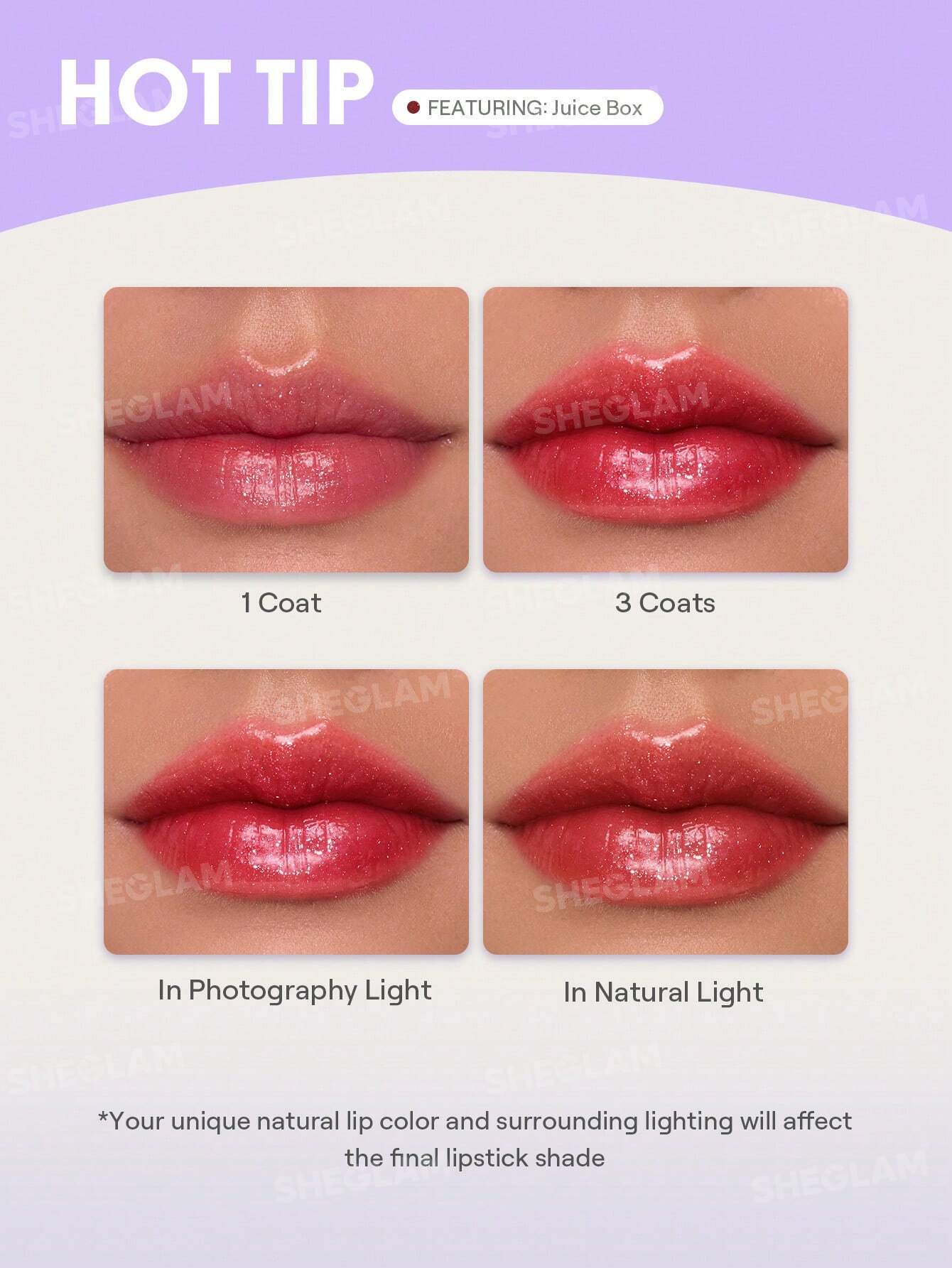 Sheglam life is delicious pocket lip jam