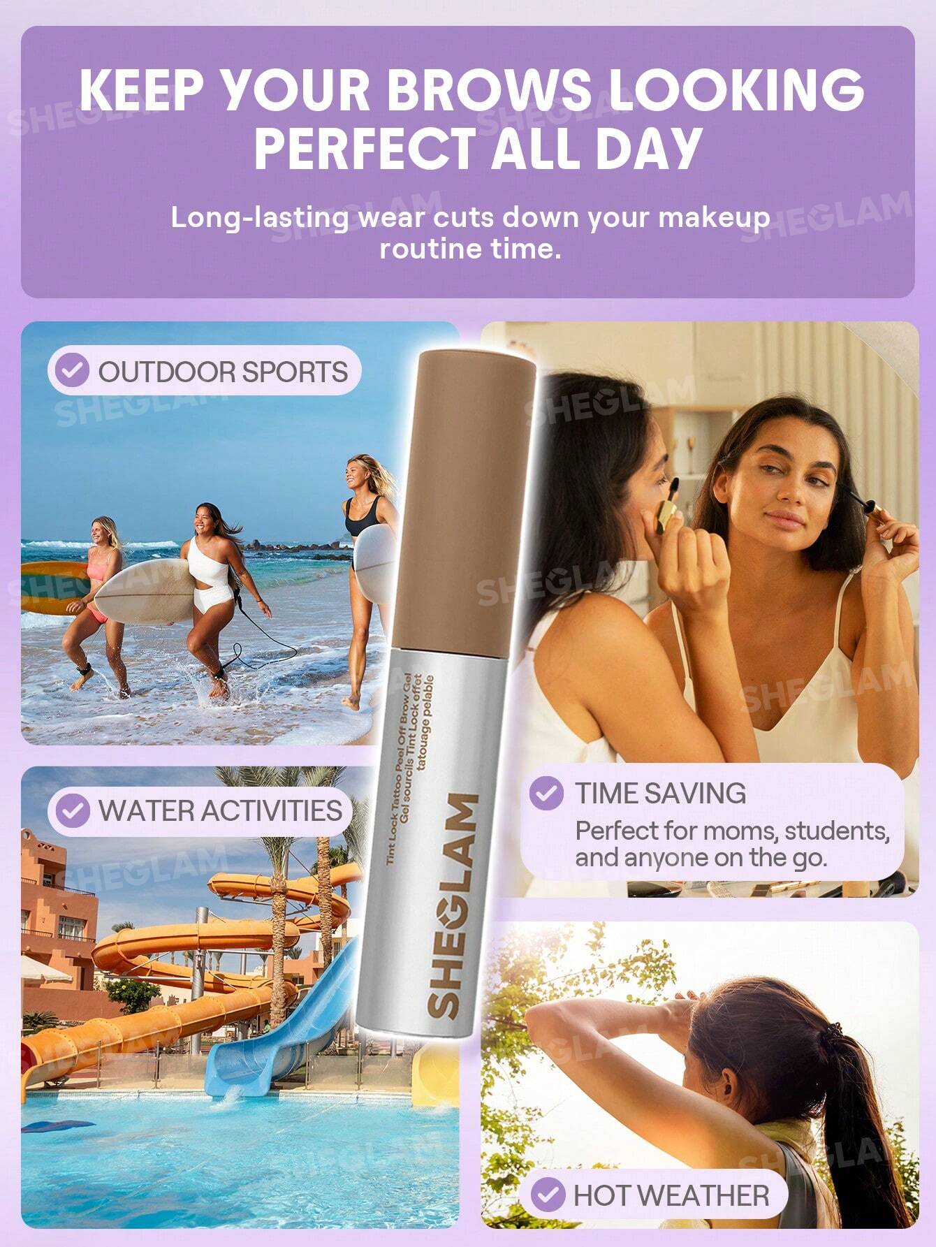 Sheglam Tint Lock Tattoo Peel Off Brow Gel