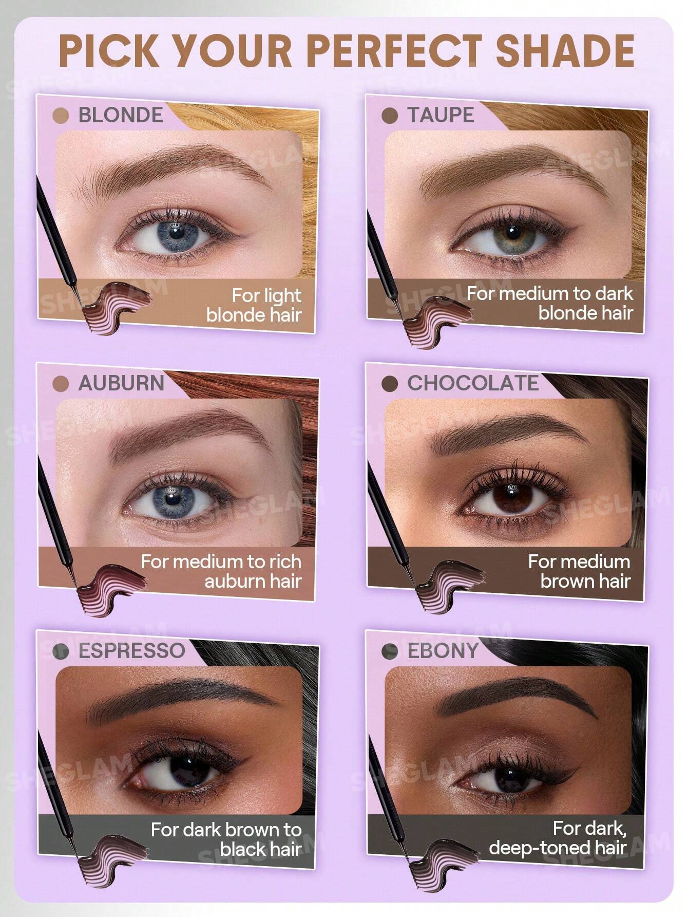 Sheglam Tint Lock Tattoo Peel Off Brow Gel