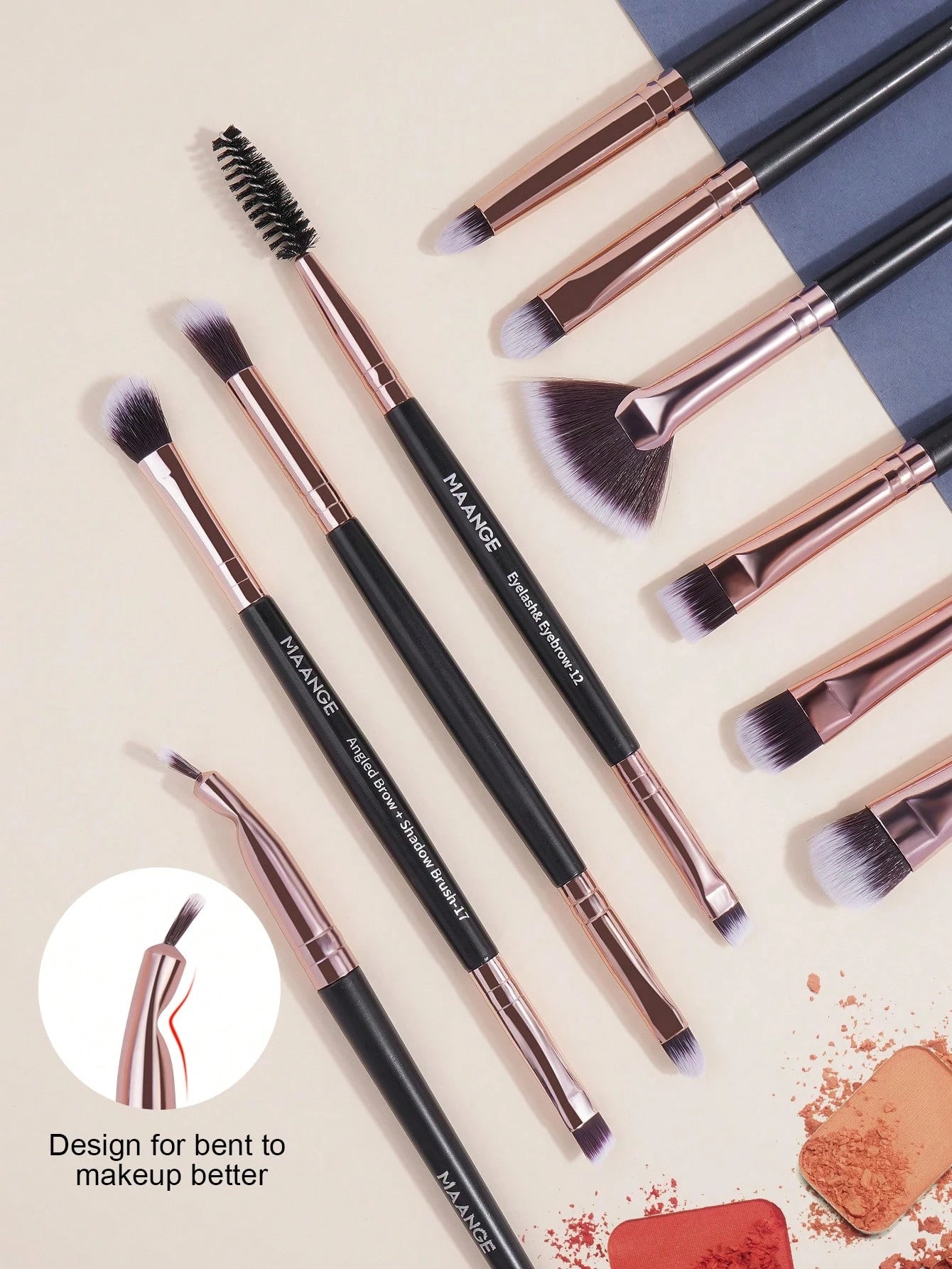Maange 20Pcs Makeup Brush Set