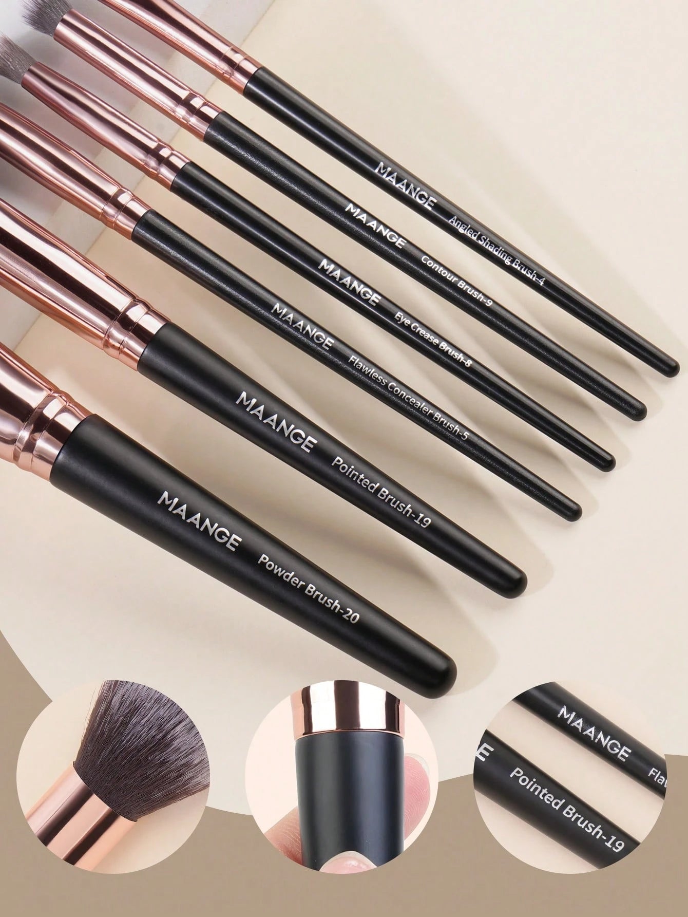 Maange 20Pcs Makeup Brush Set