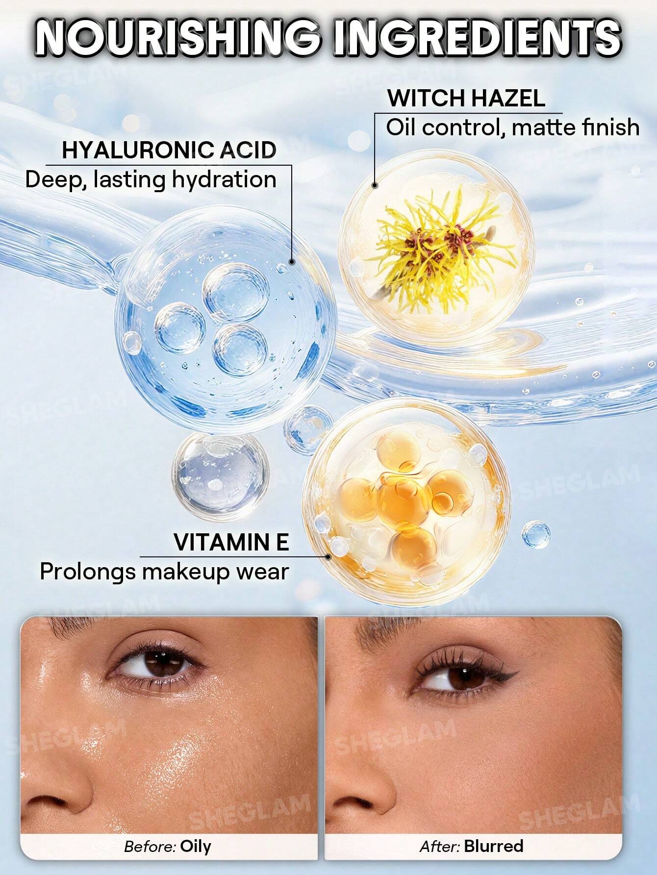 Sheglam Camera On Blurring Waterproof Setting Spray 60ml