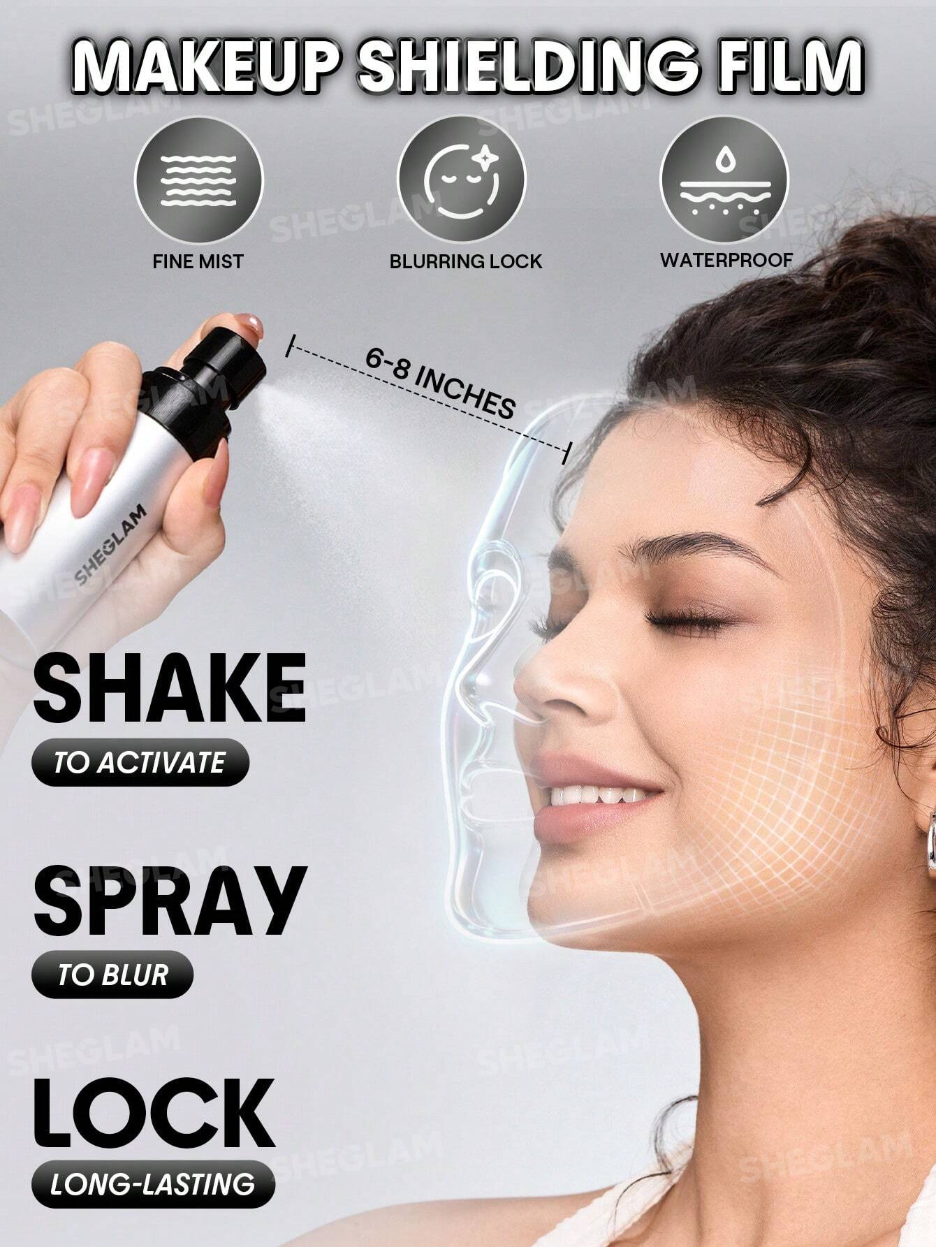 Sheglam Camera On Blurring Waterproof Setting Spray 60ml