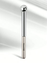 Maange 19Pcs Double Ended Makeup Brush Silver With Bag