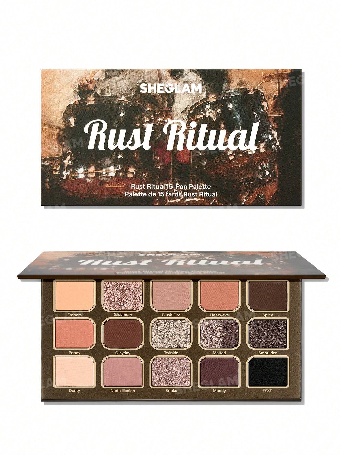 Sheglam Eyeshadow 15-pan palette