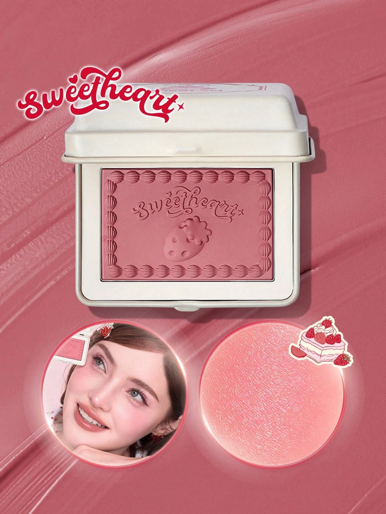 Sheglam Berry Cute Cake Blush
