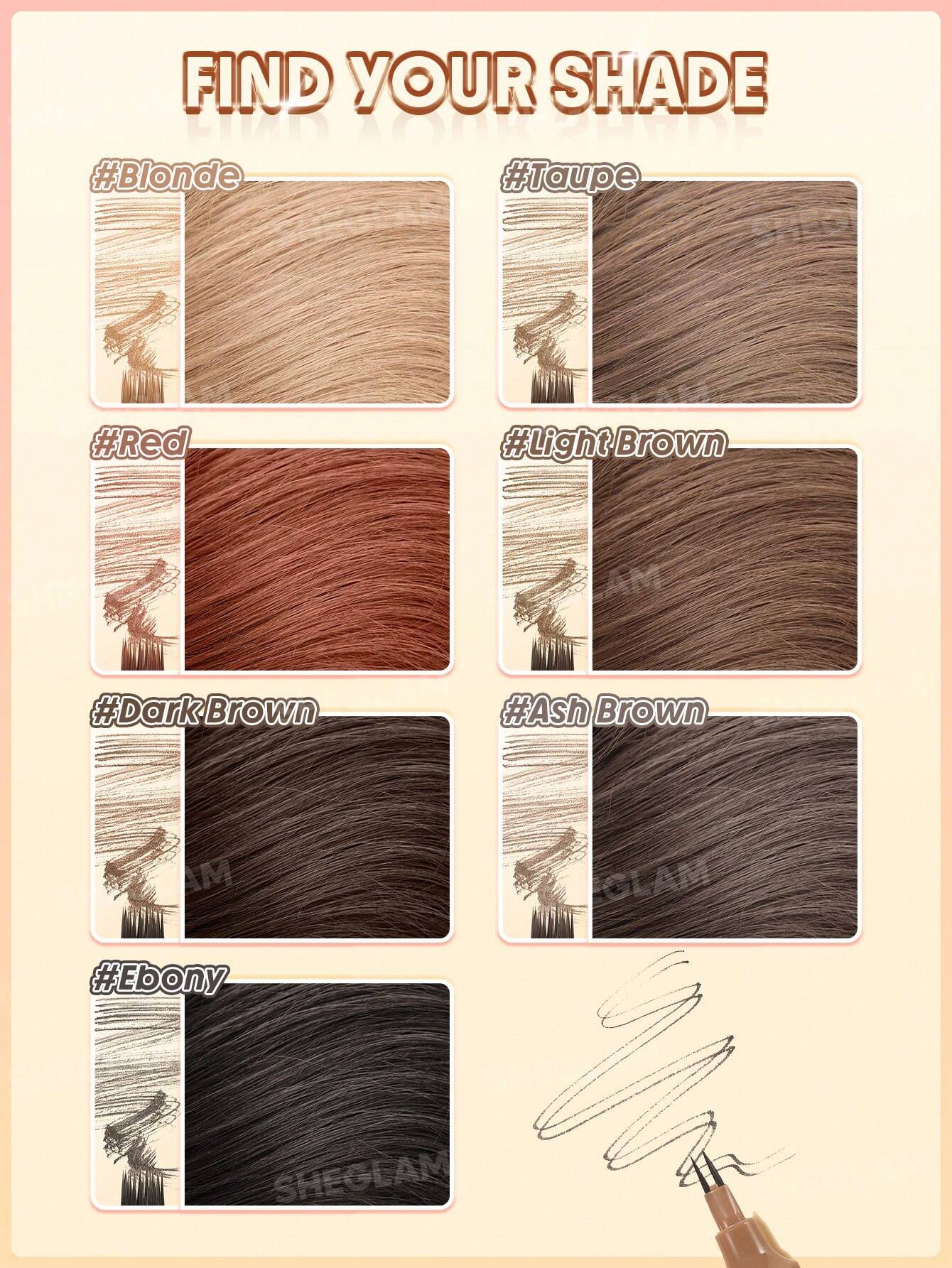 Sheglam hair volume boost root touch up pen