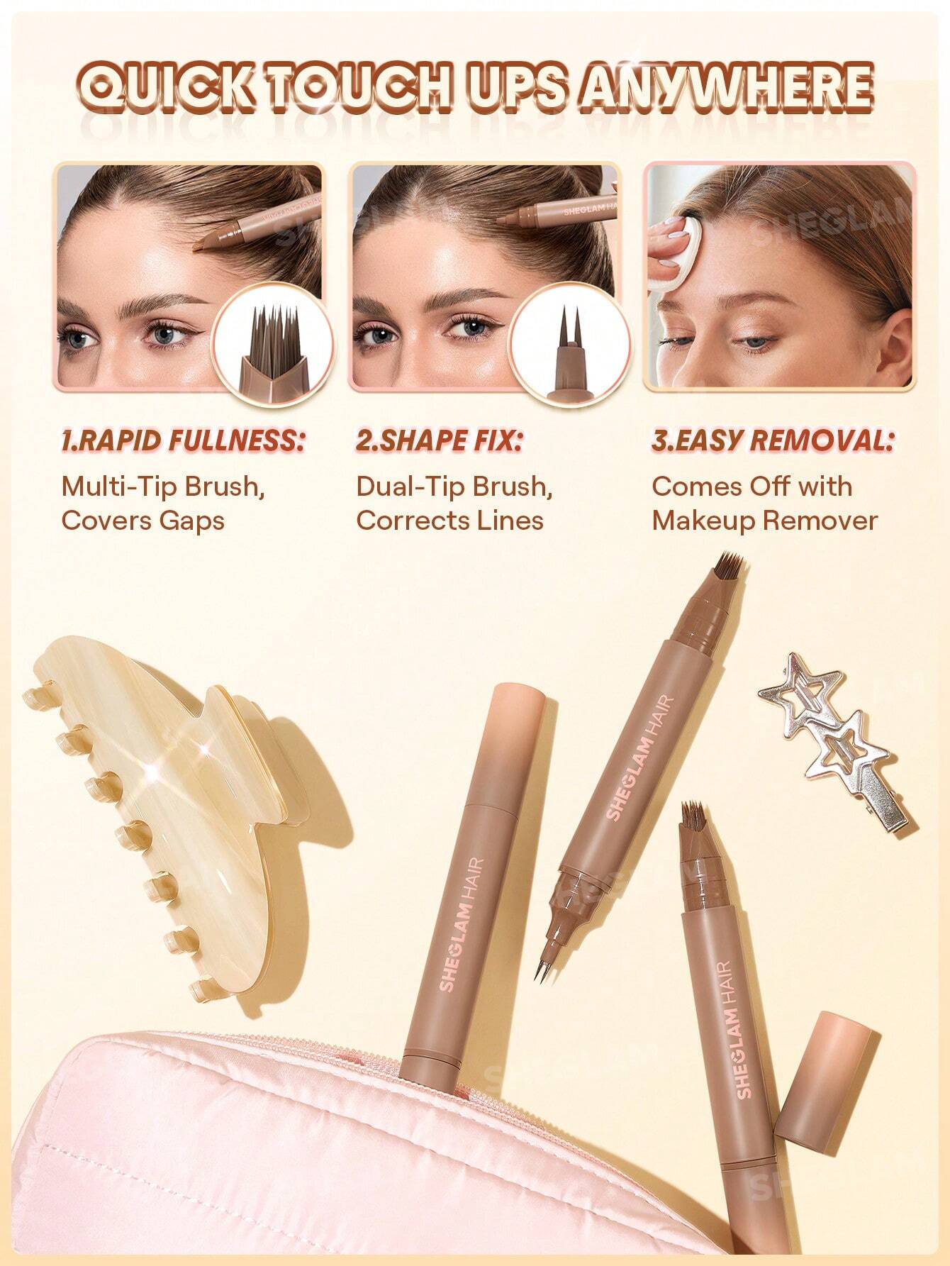 Sheglam hair volume boost root touch up pen