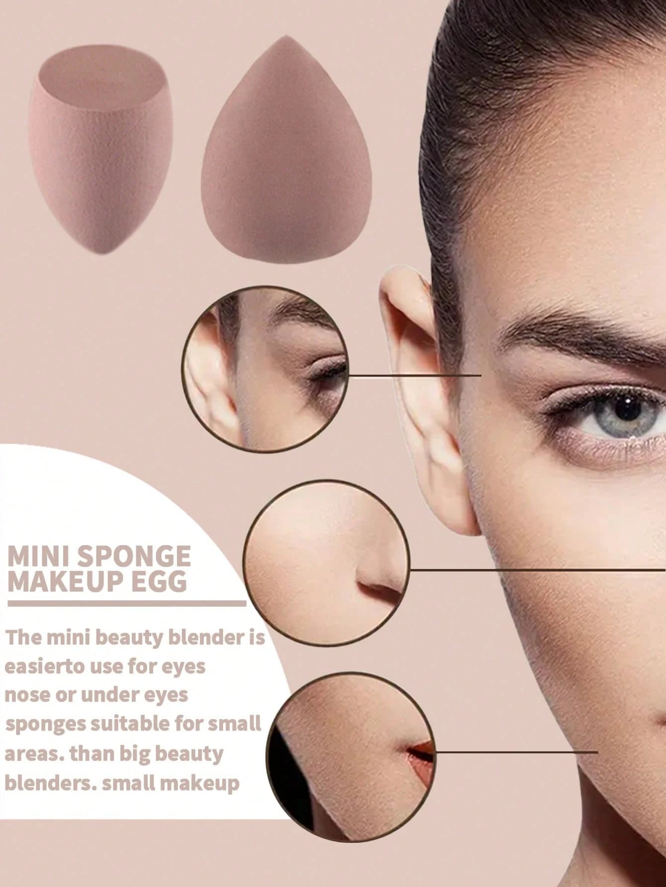 Shein 12Pcs Makeup Brush and 3pcs Sponge