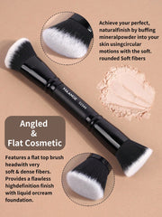 Maange 12Pcs Makeup Brush Black With Box