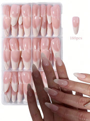 Shein 180 a complete acrylic press-on artificial nail set