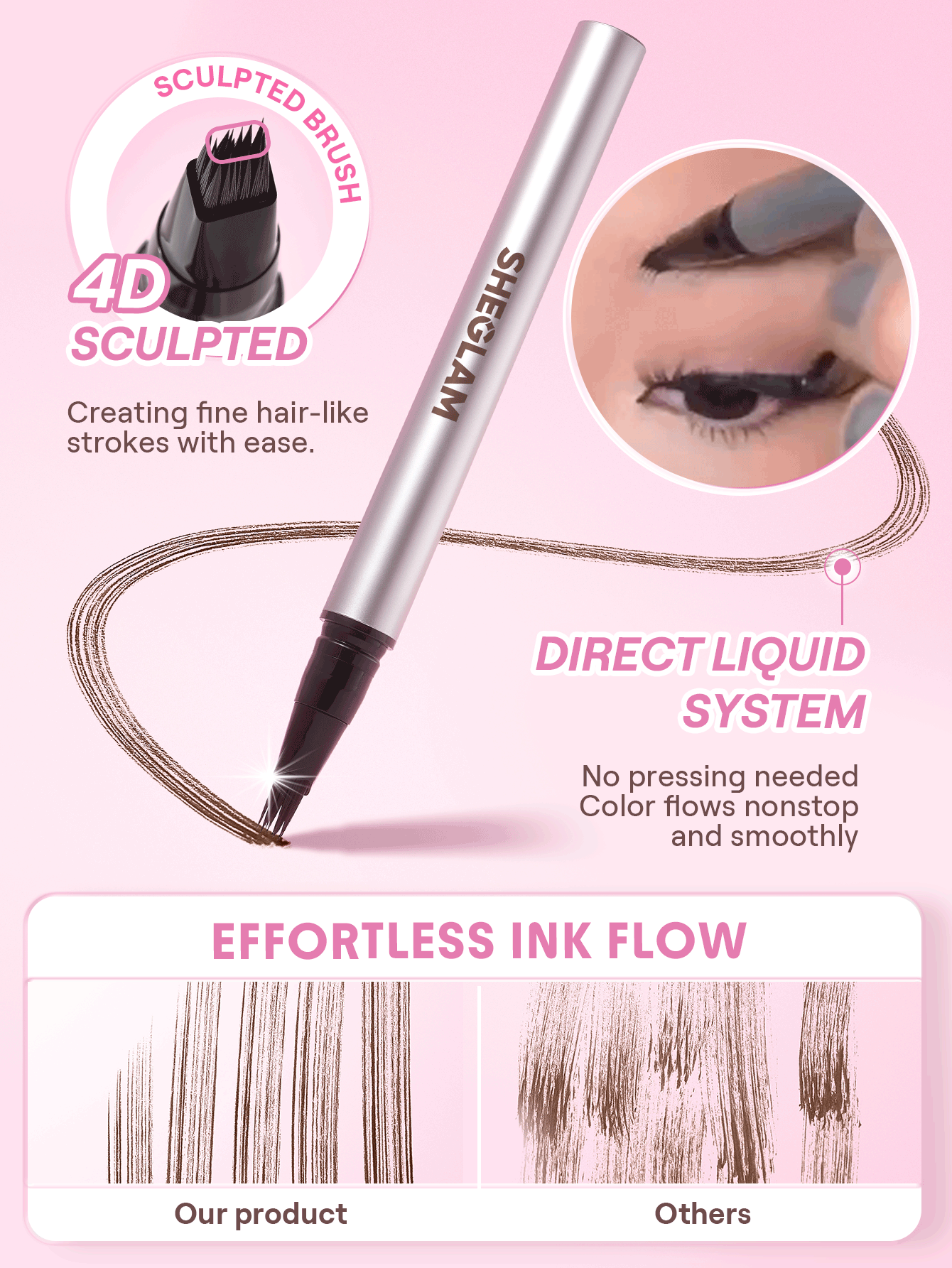 Sheglam Brow Fection Micro Stroke Liquid Pen