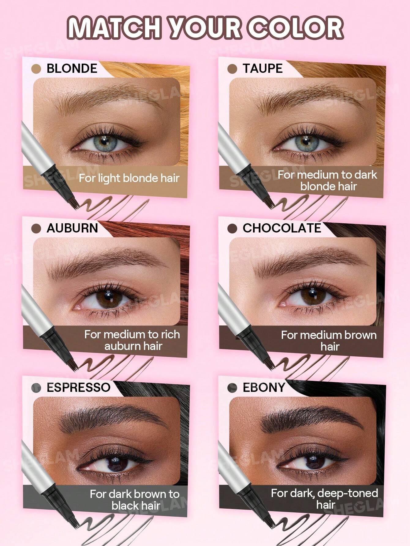 Sheglam Brow Fection Micro Stroke Liquid Pen