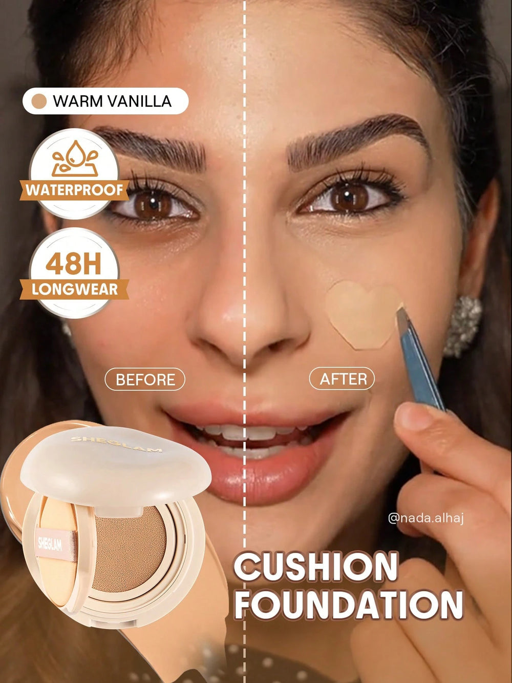 Sheglam Lock And Go Long Lasting Cushion Foundation