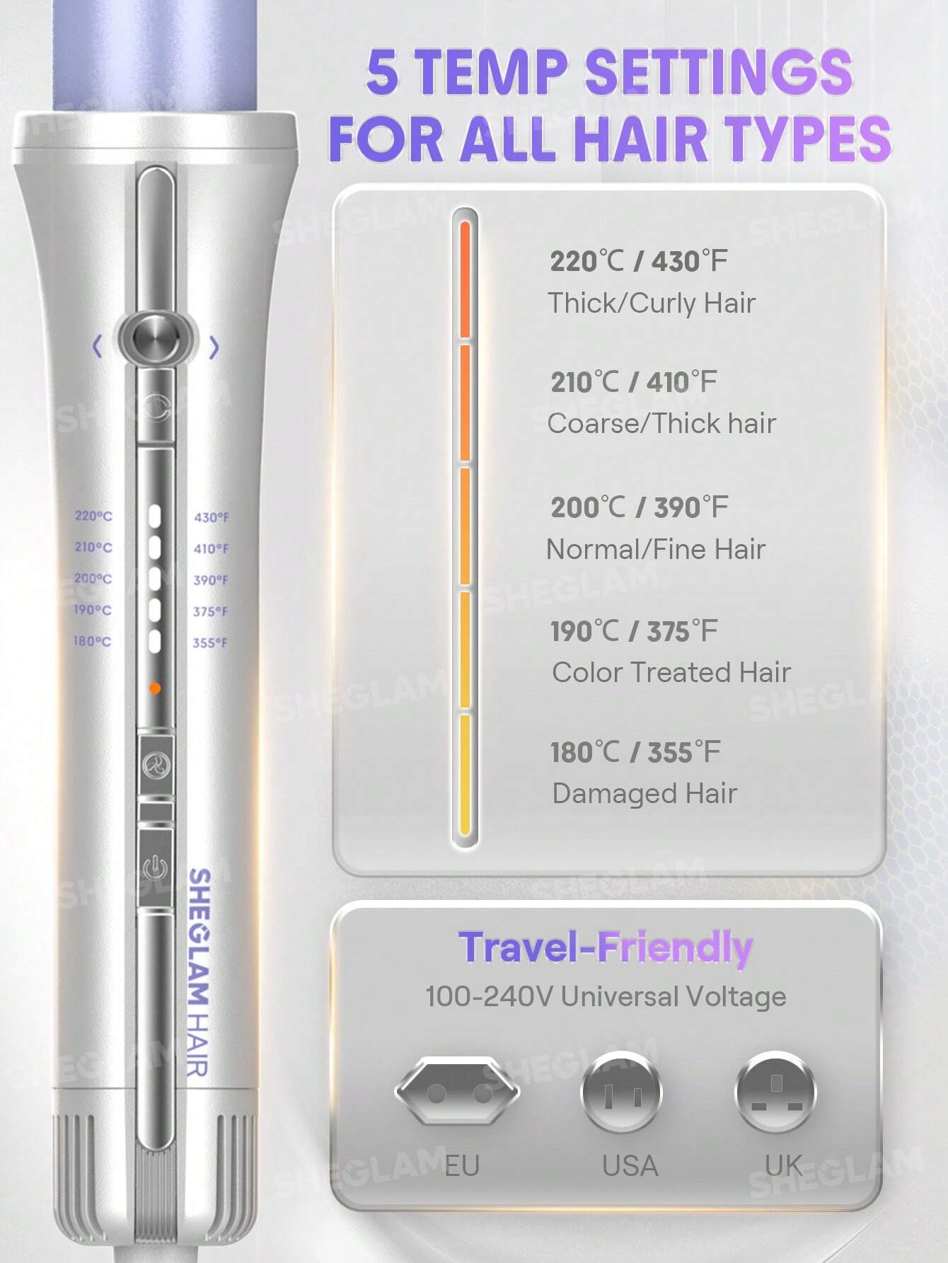 Sheglam Hair One Touch Airflow Styler Pro 25mm