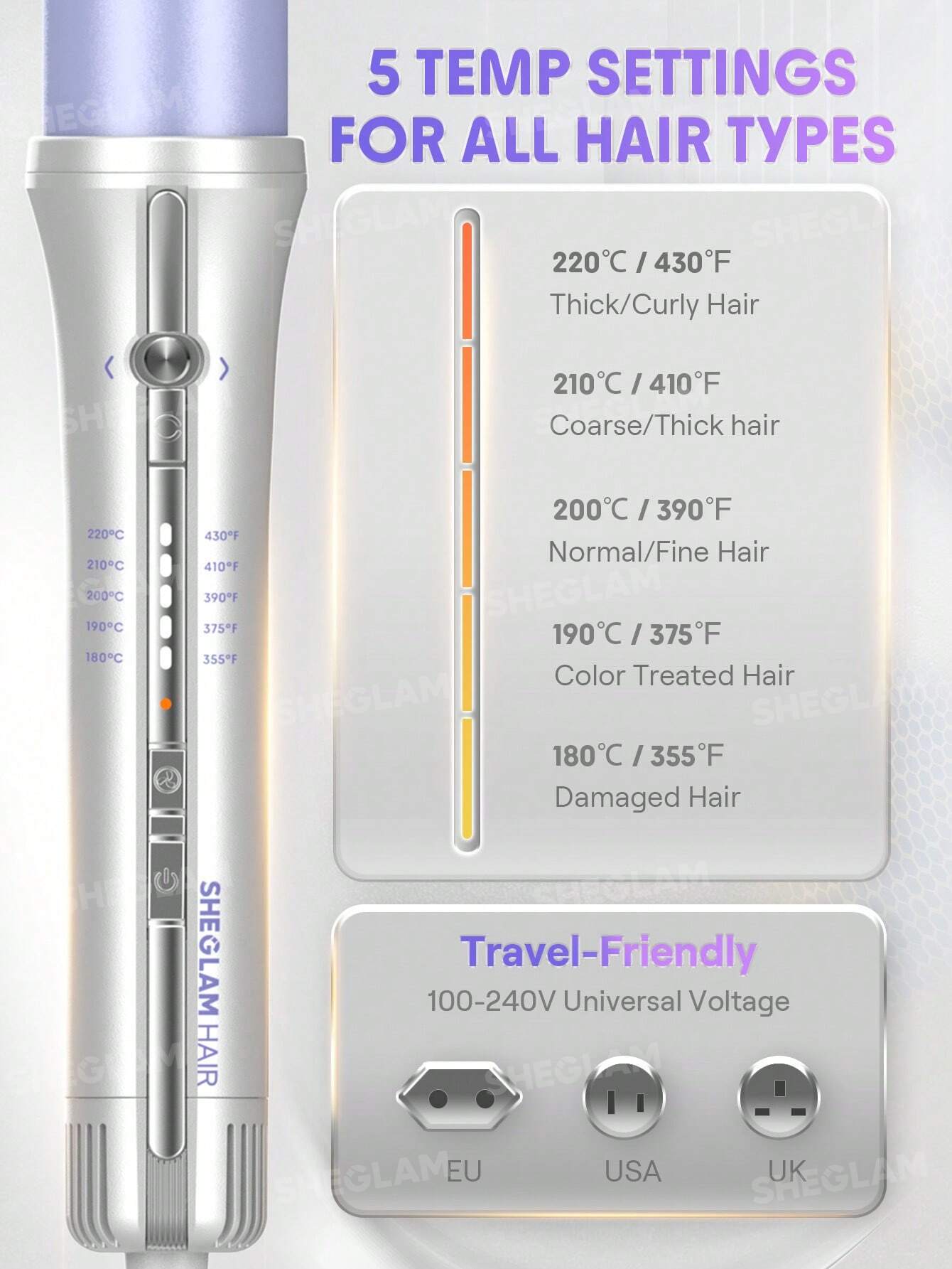 Sheglam Hair One Touch Airflow Styler Pro 32mm