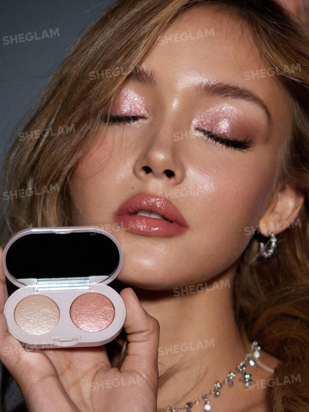 Sheglam Prismalight Baked Gelee Eyeshadow Duo