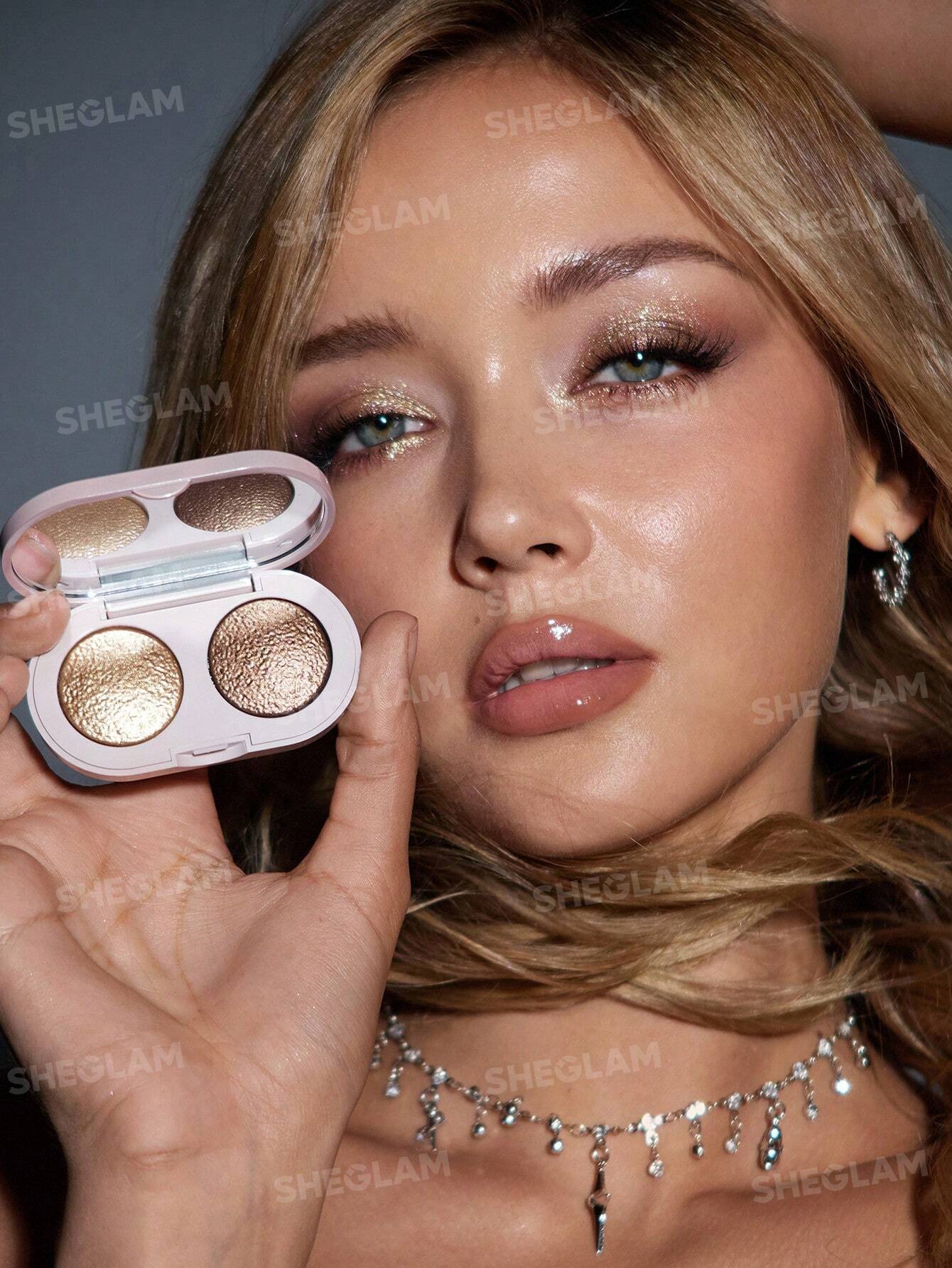 Sheglam Prismalight Baked Gelee Eyeshadow Duo