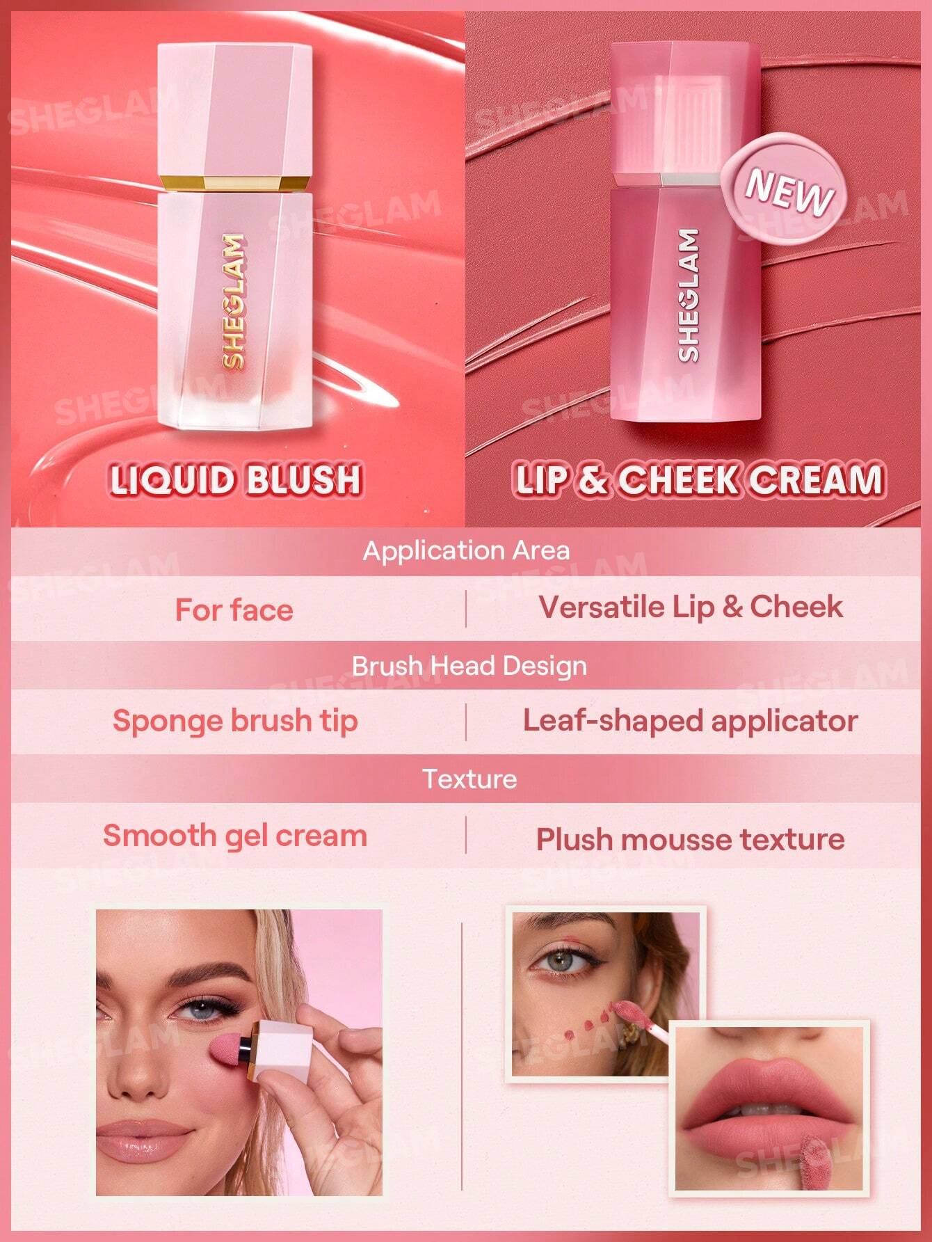 Sheglam Air Plush Lip and Cheek Cream