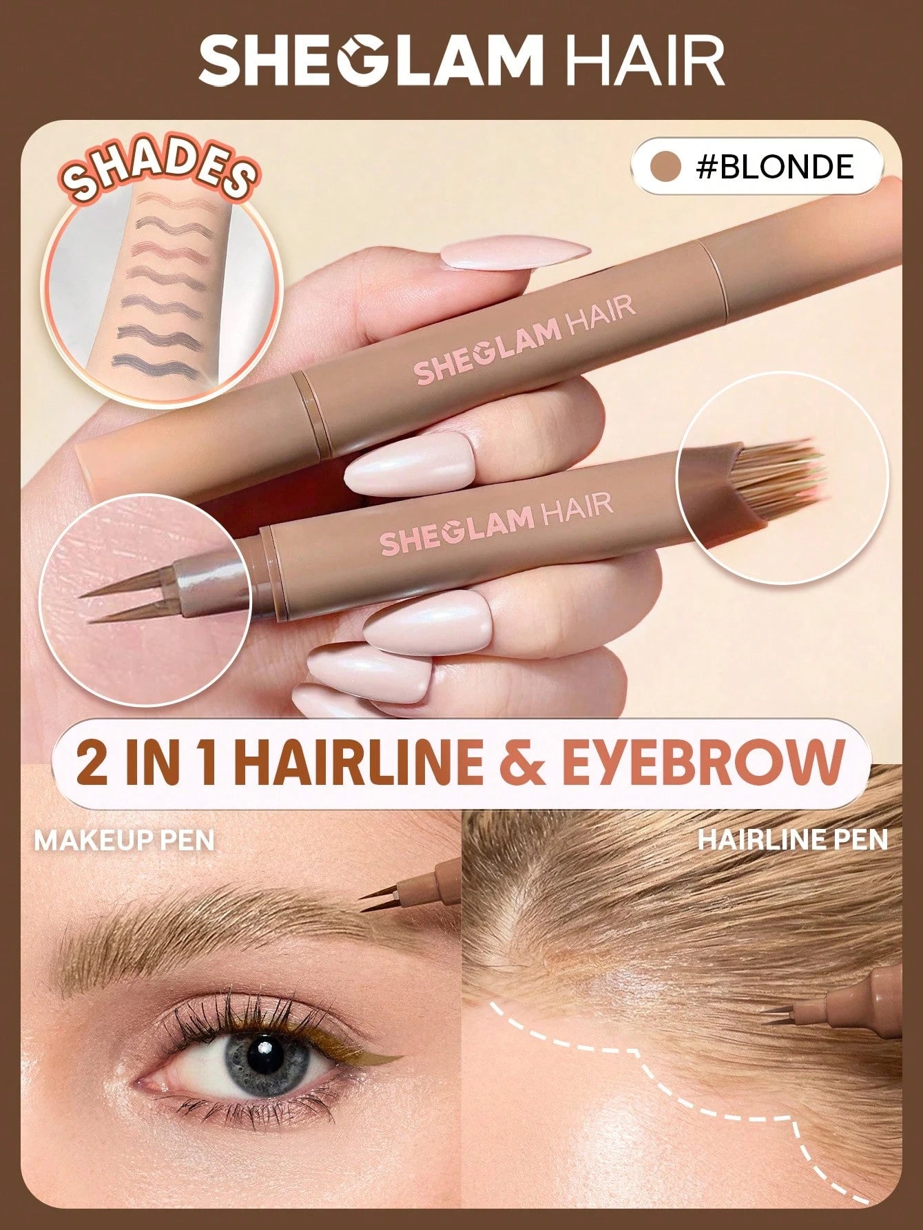 Sheglam hair volume boost root touch up pen