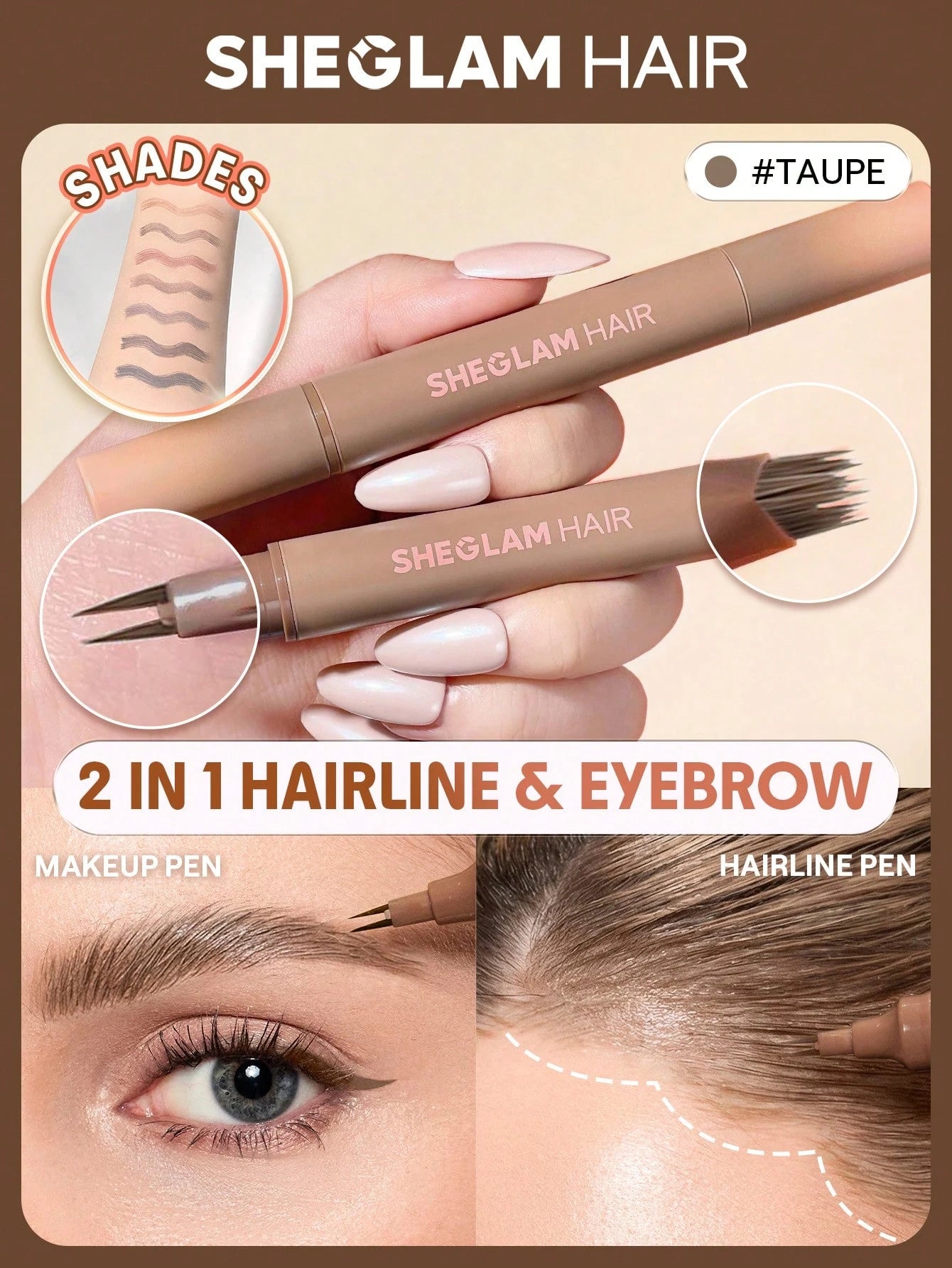 Sheglam hair volume boost root touch up pen
