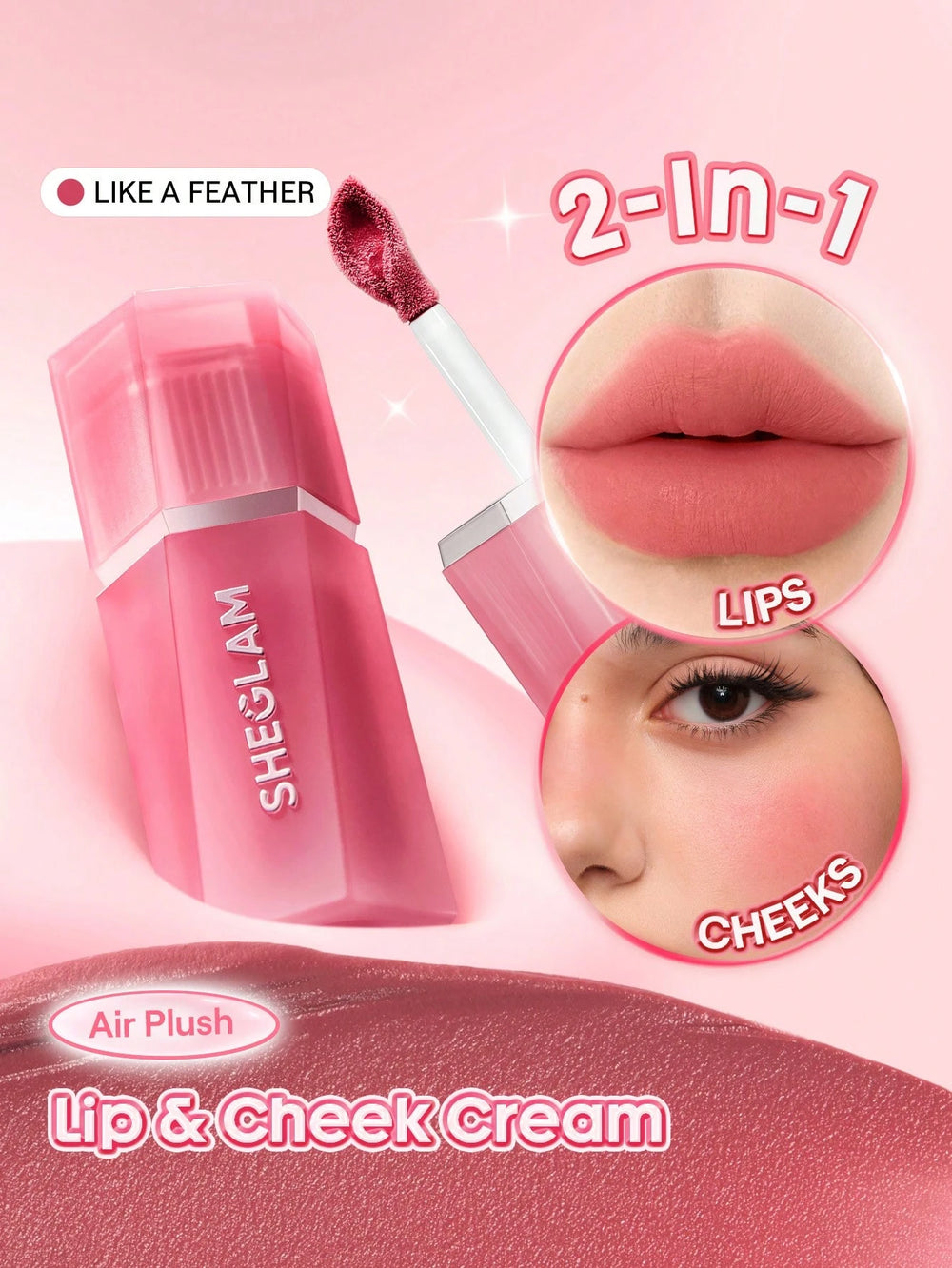 Sheglam Air Plush Lip and Cheek Cream