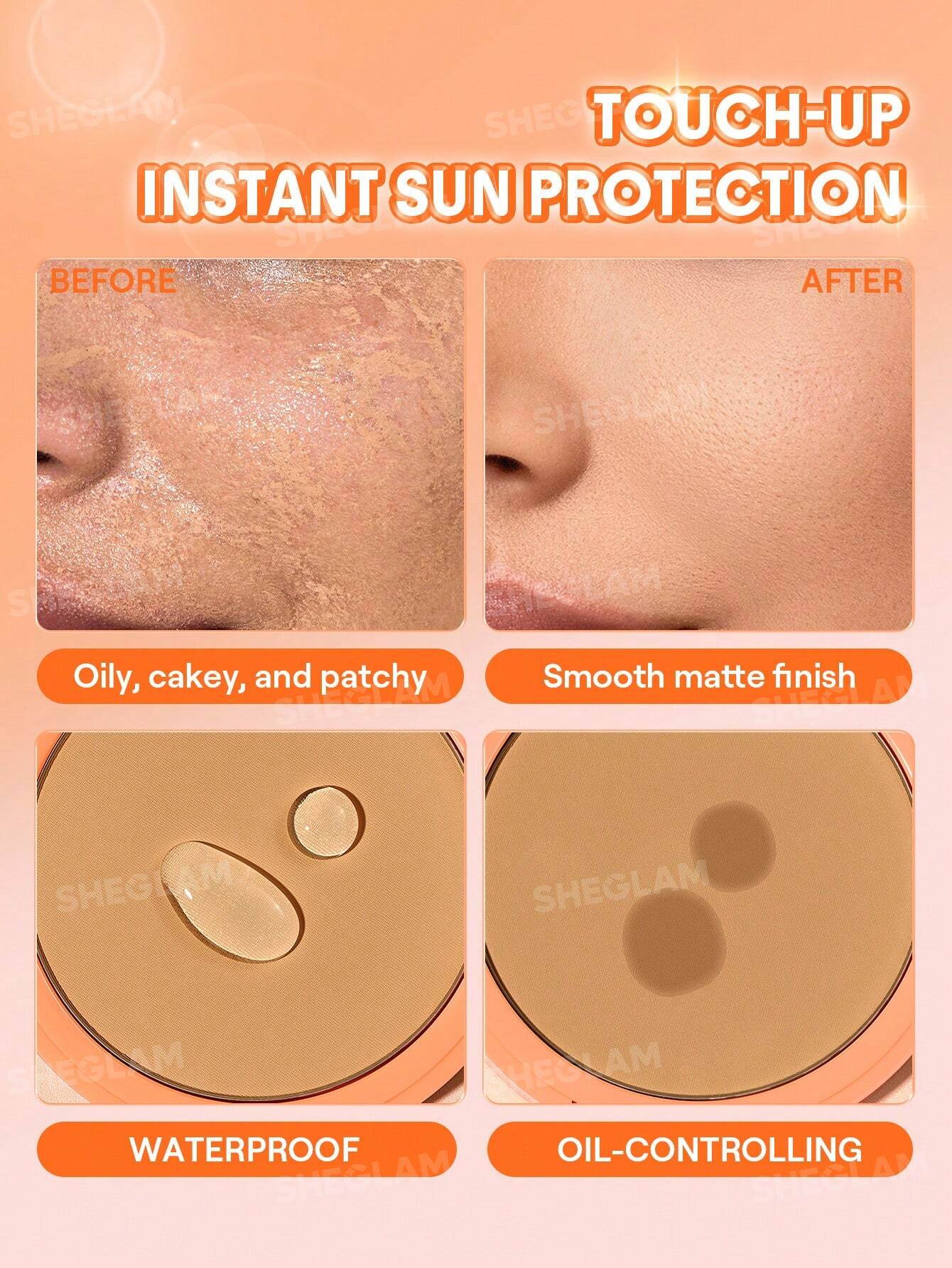 Sheglam Insta-Ready Sunset Blur Setting Powder