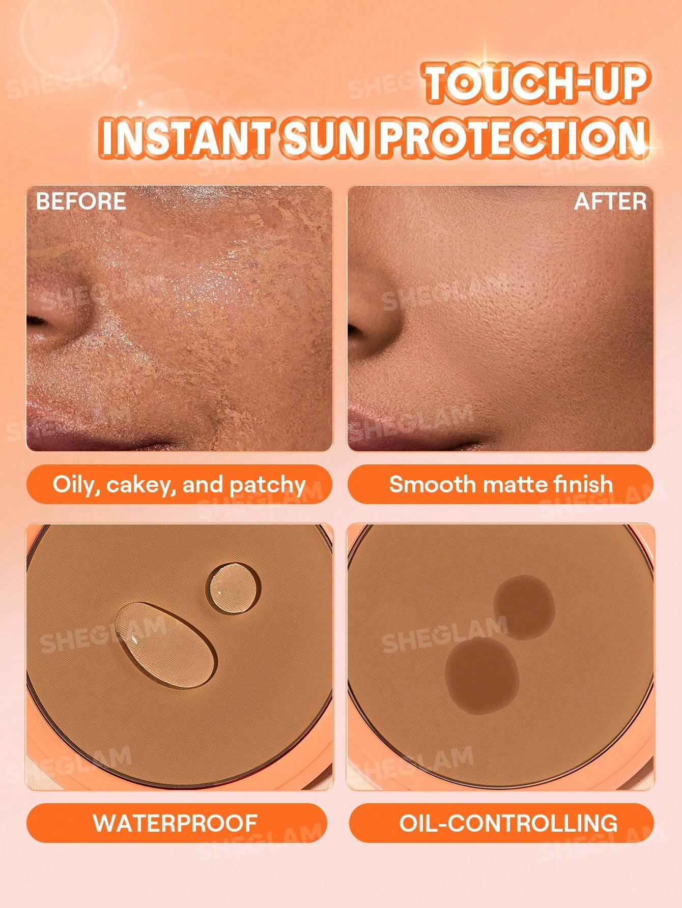 Sheglam Insta-Ready Sunset Blur Setting Powder