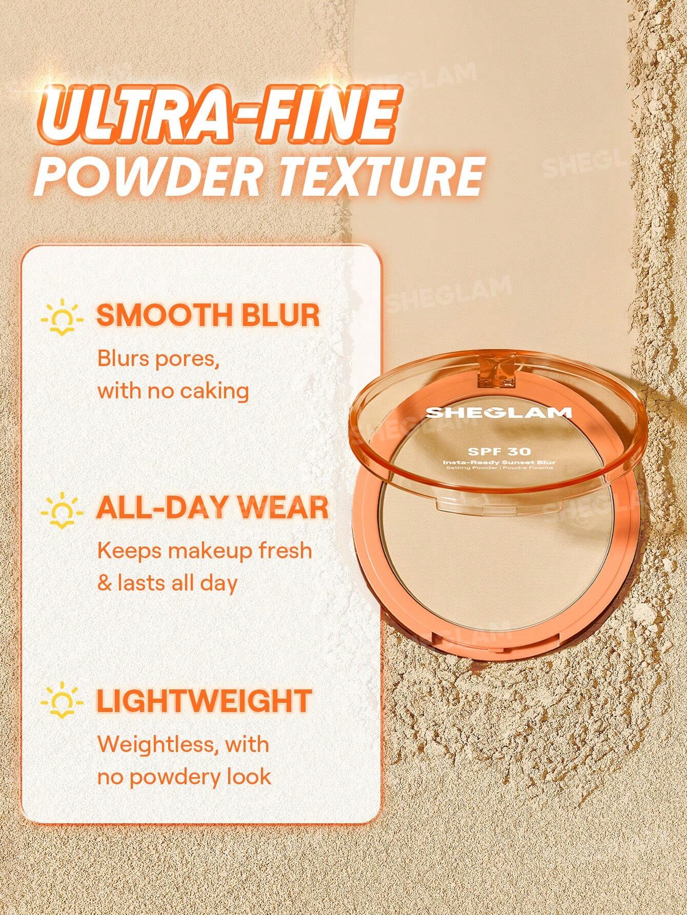Sheglam Insta-Ready Sunset Blur Setting Powder
