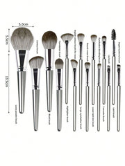 Shein 18Pcs luxury makeup brush set