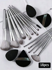 Shein 18Pcs luxury makeup brush set