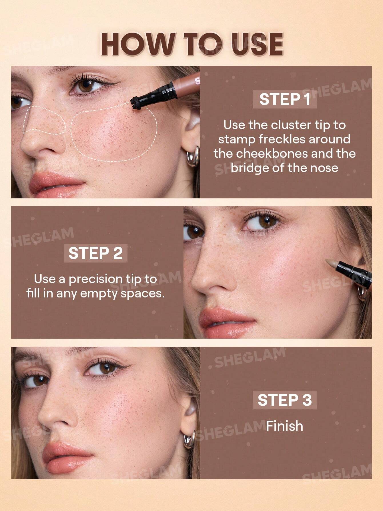 Sheglam Double Dot Freckle Pen