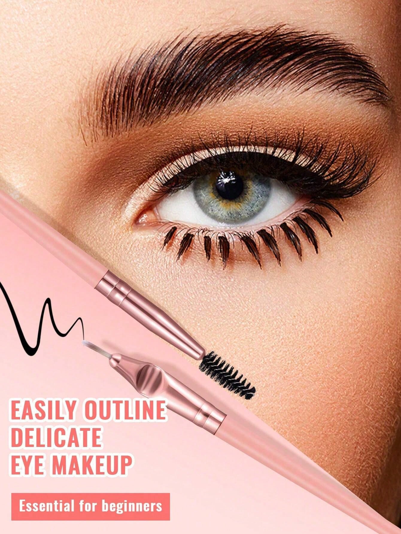 Shein 30 Pcs high-quality rose gold makeup brush set