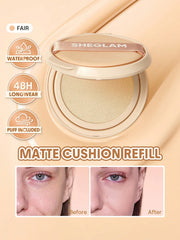Sheglam Lock & Go Cushion Foundation Long Lasting Refill Pack