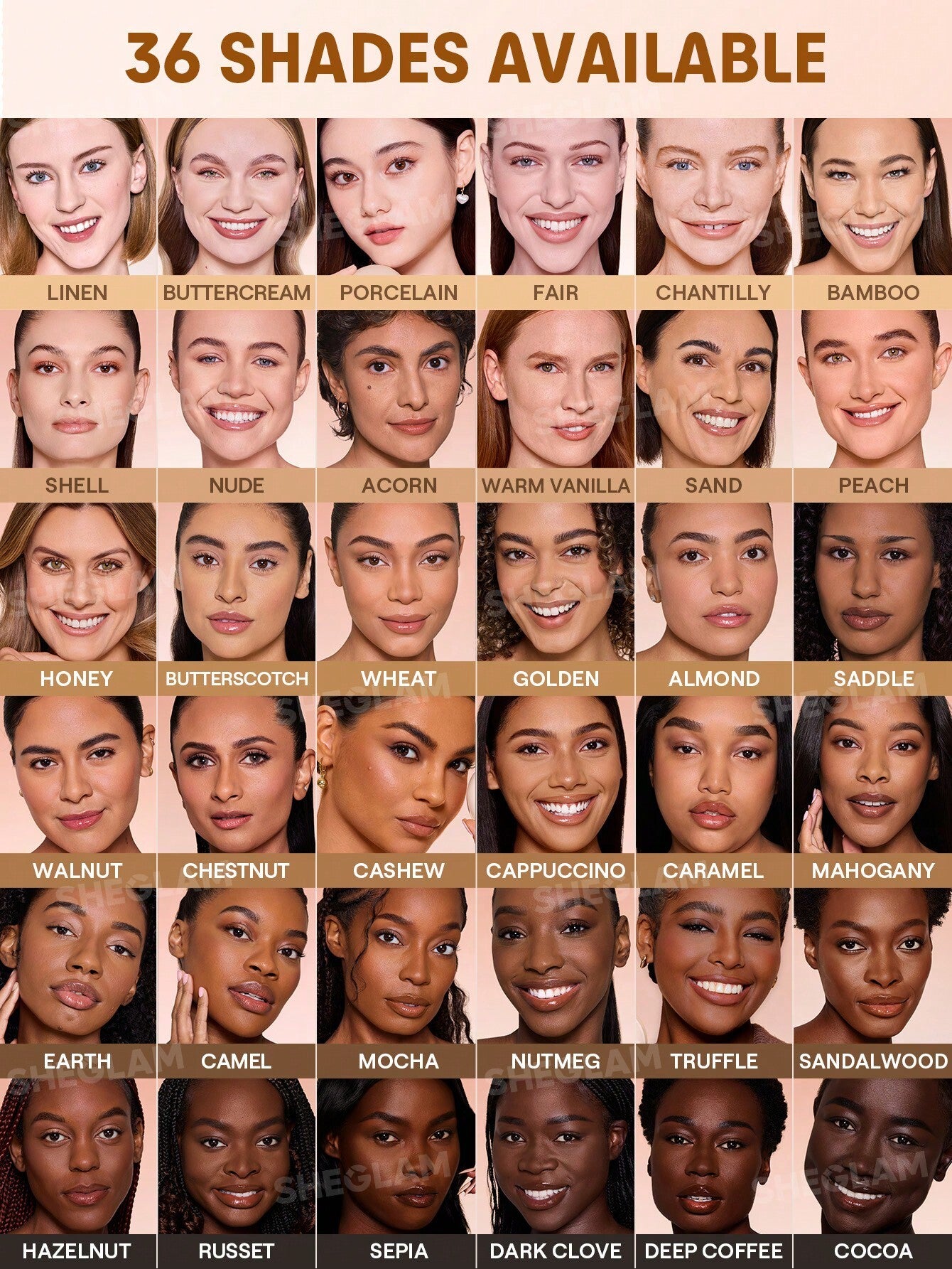 Sheglam Lock & Go Cushion Foundation Long Lasting Refill Pack