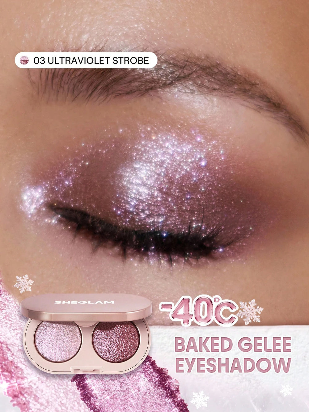 Sheglam Prismalight Baked Gelee Eyeshadow Duo