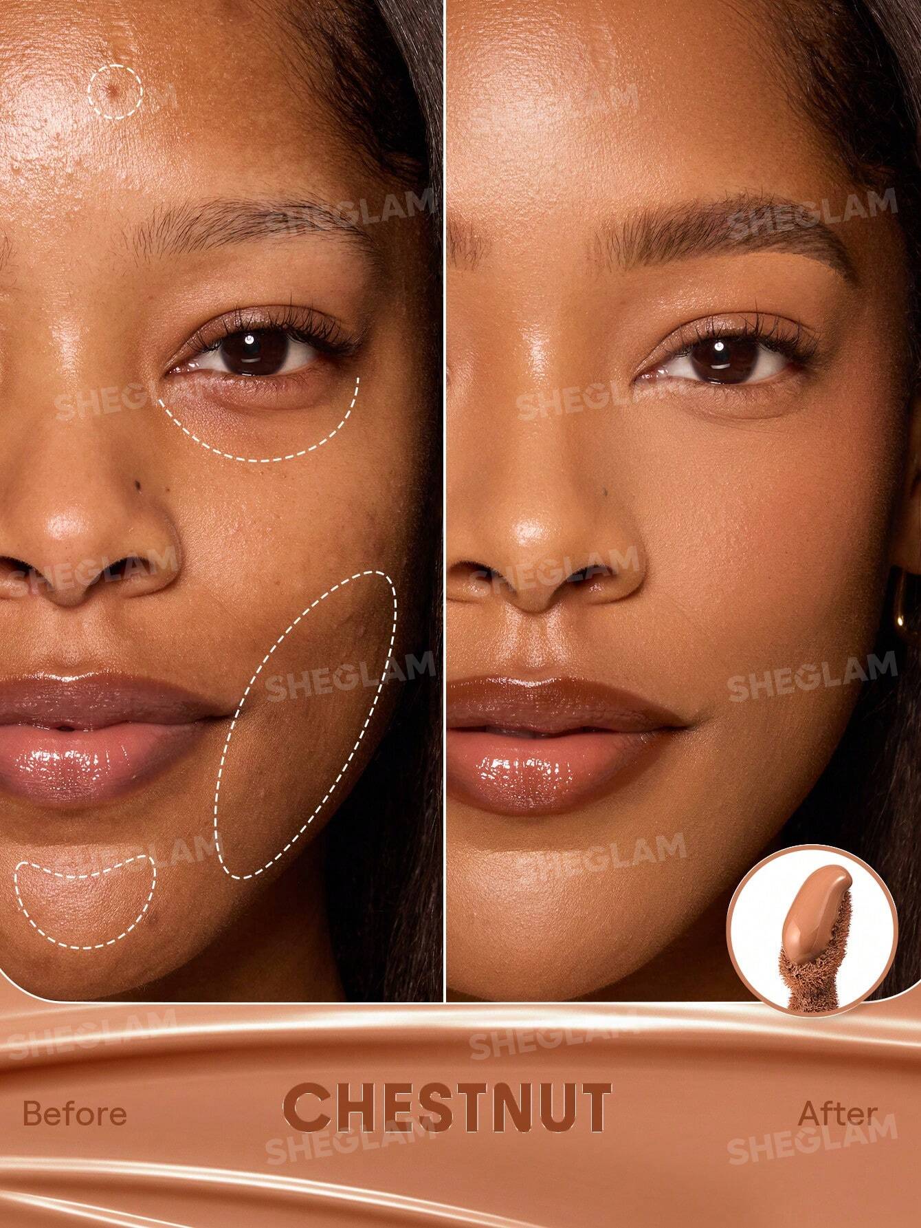 Sheglam Hideaway Full-Coverage Concealer