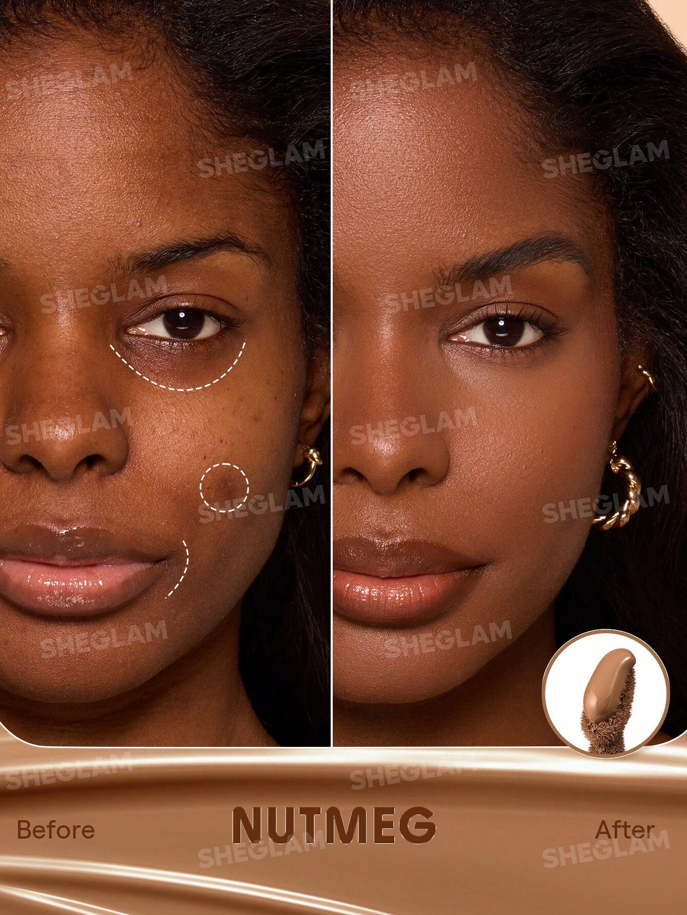 Sheglam Hideaway Full-Coverage Concealer