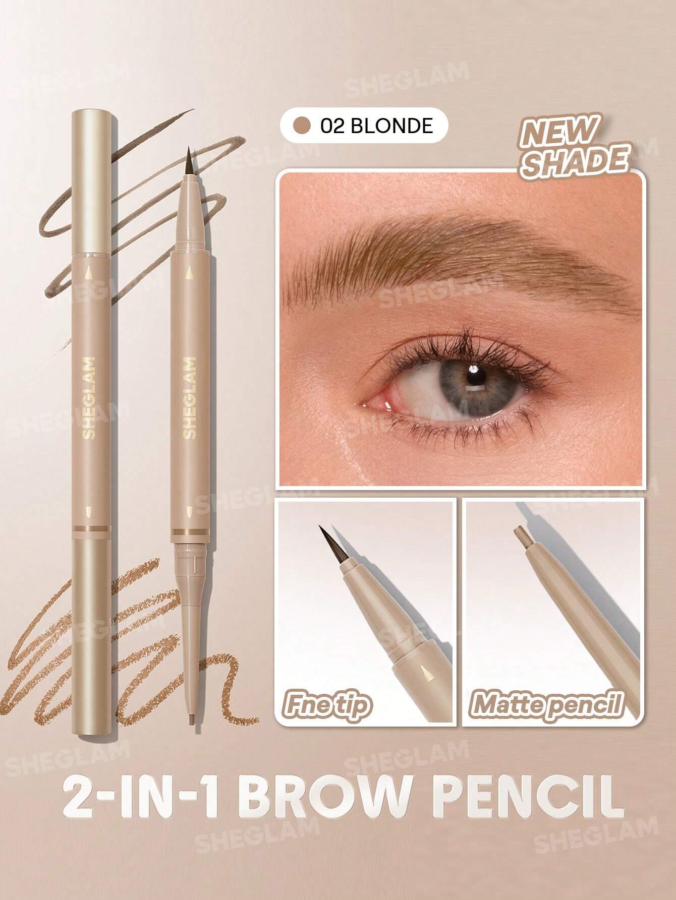 sheglam brow on demand 2 in 1 brow pencil