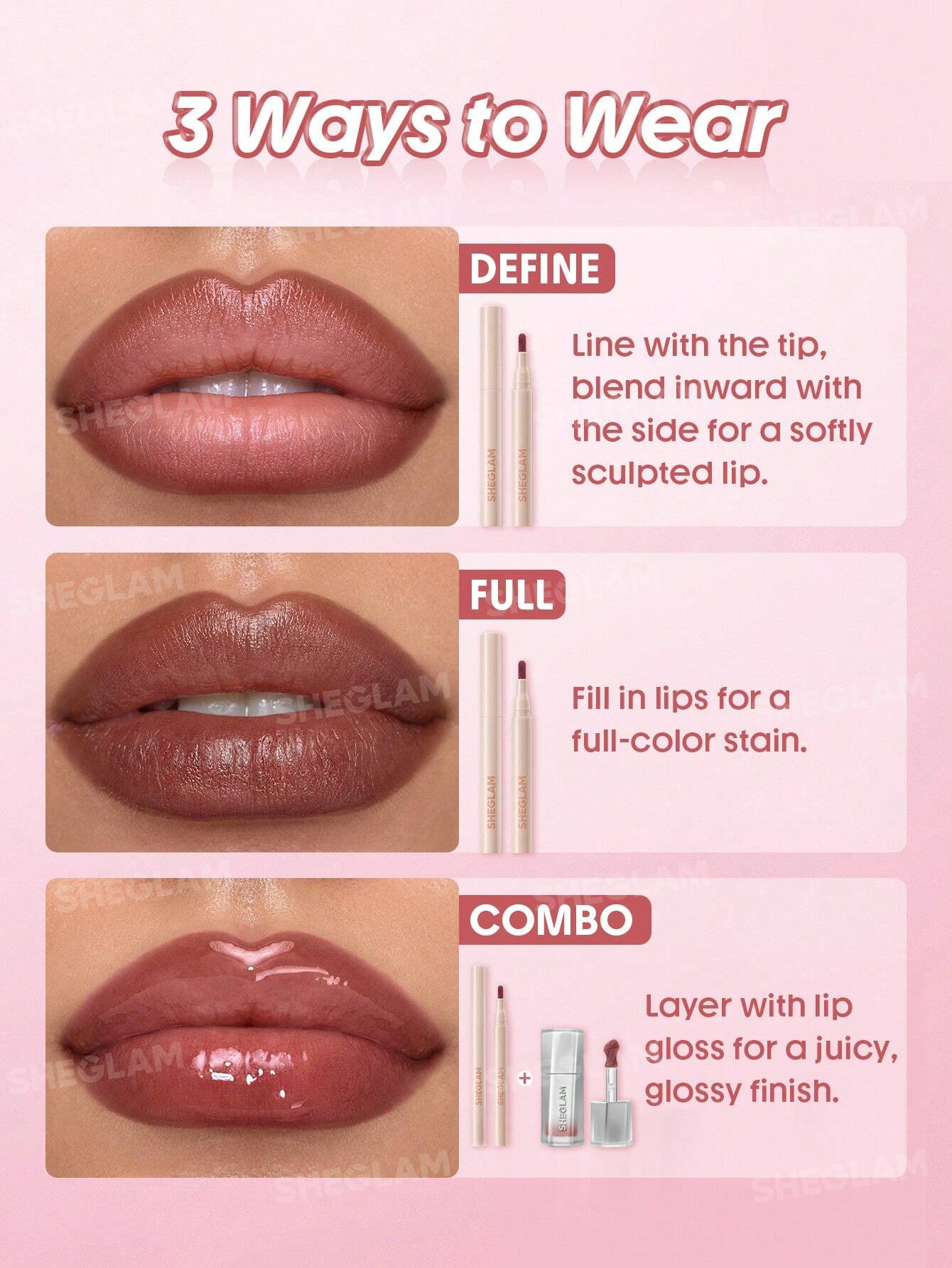 Sheglam True Stain Liquid Lip Liner