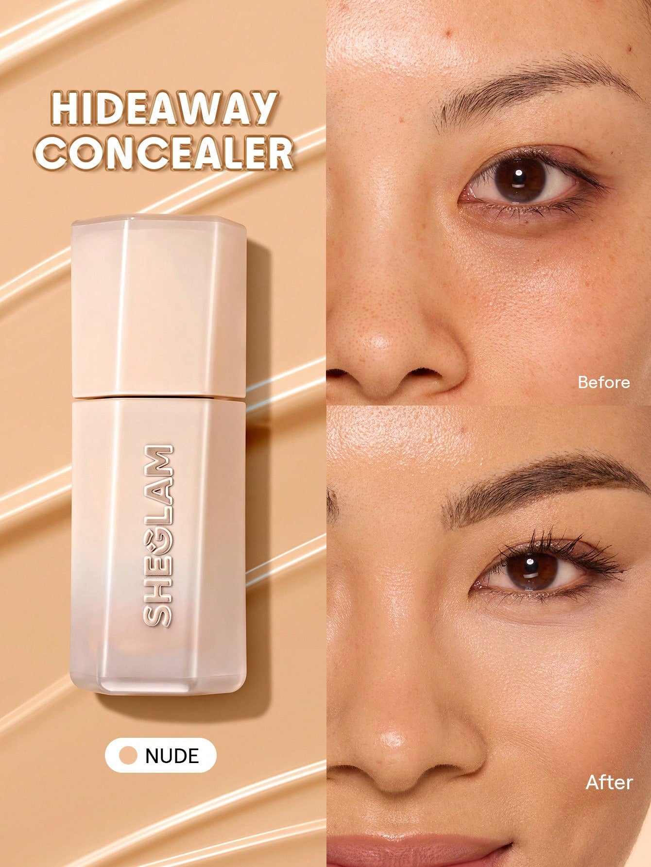 Sheglam Hideaway Full-Coverage Concealer
