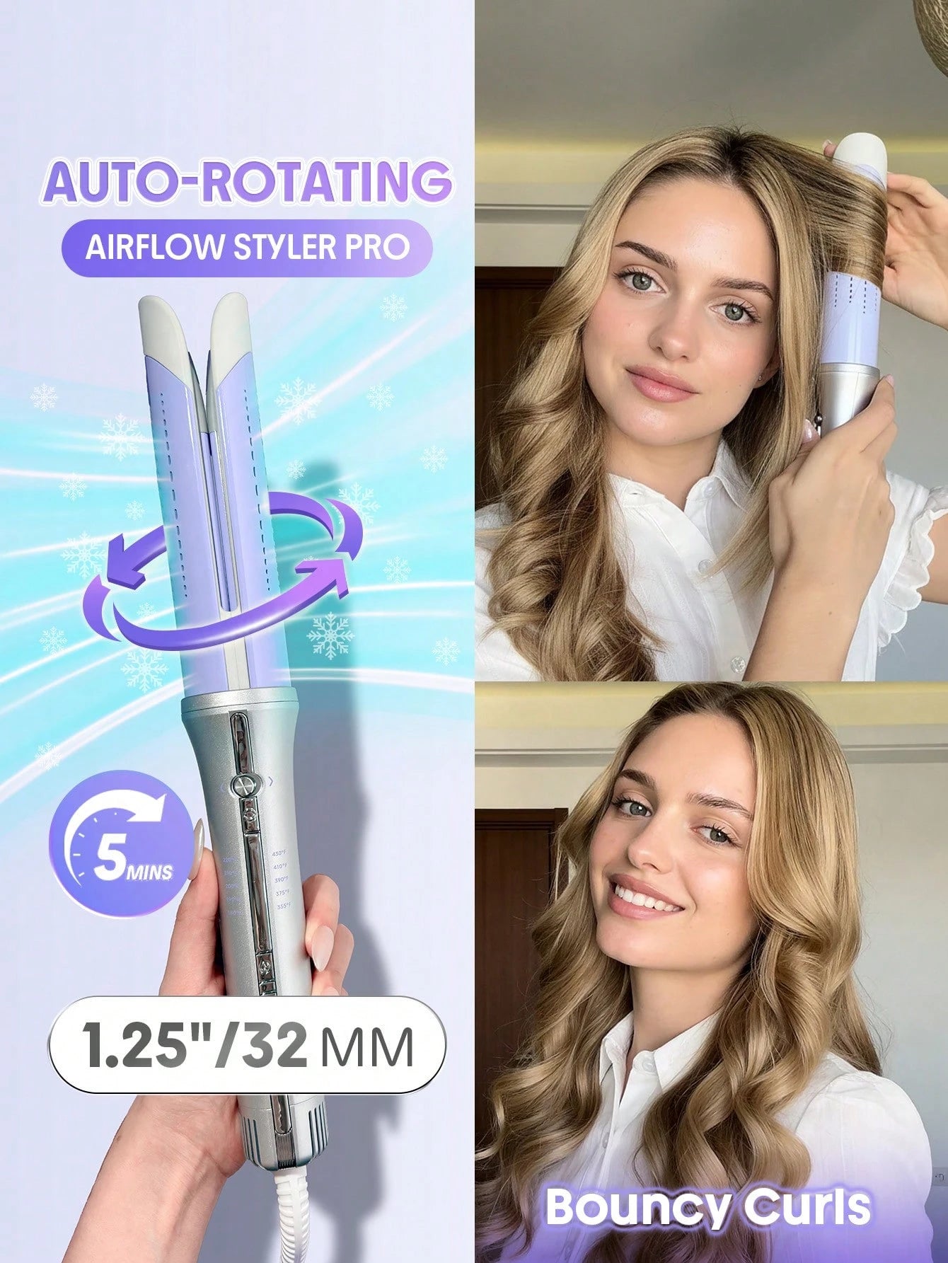 Sheglam Hair One Touch Airflow Styler Pro 32mm
